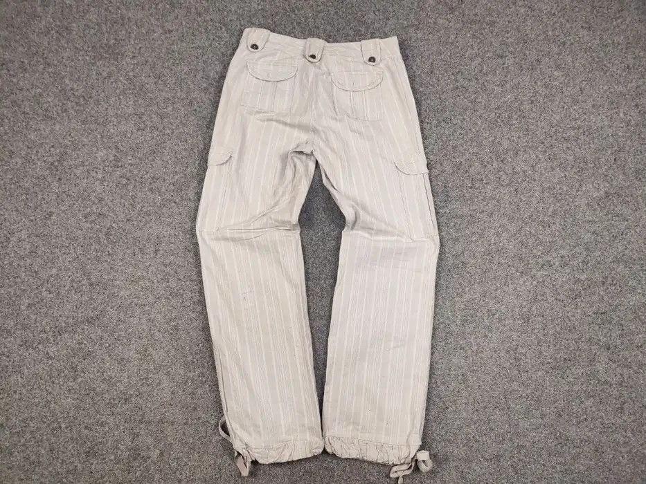 Japanese Brand Vintage 90's Japanese Bondage Zip Bootcut Gray Cargo Pants Size 27" / US 4 / IT 40 - 5 Thumbnail