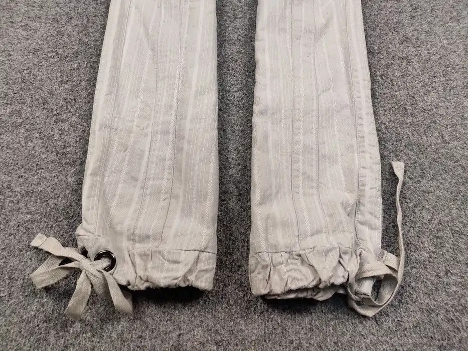 Japanese Brand Vintage 90's Japanese Bondage Zip Bootcut Gray Cargo Pants Size 27" / US 4 / IT 40 - 4 Thumbnail