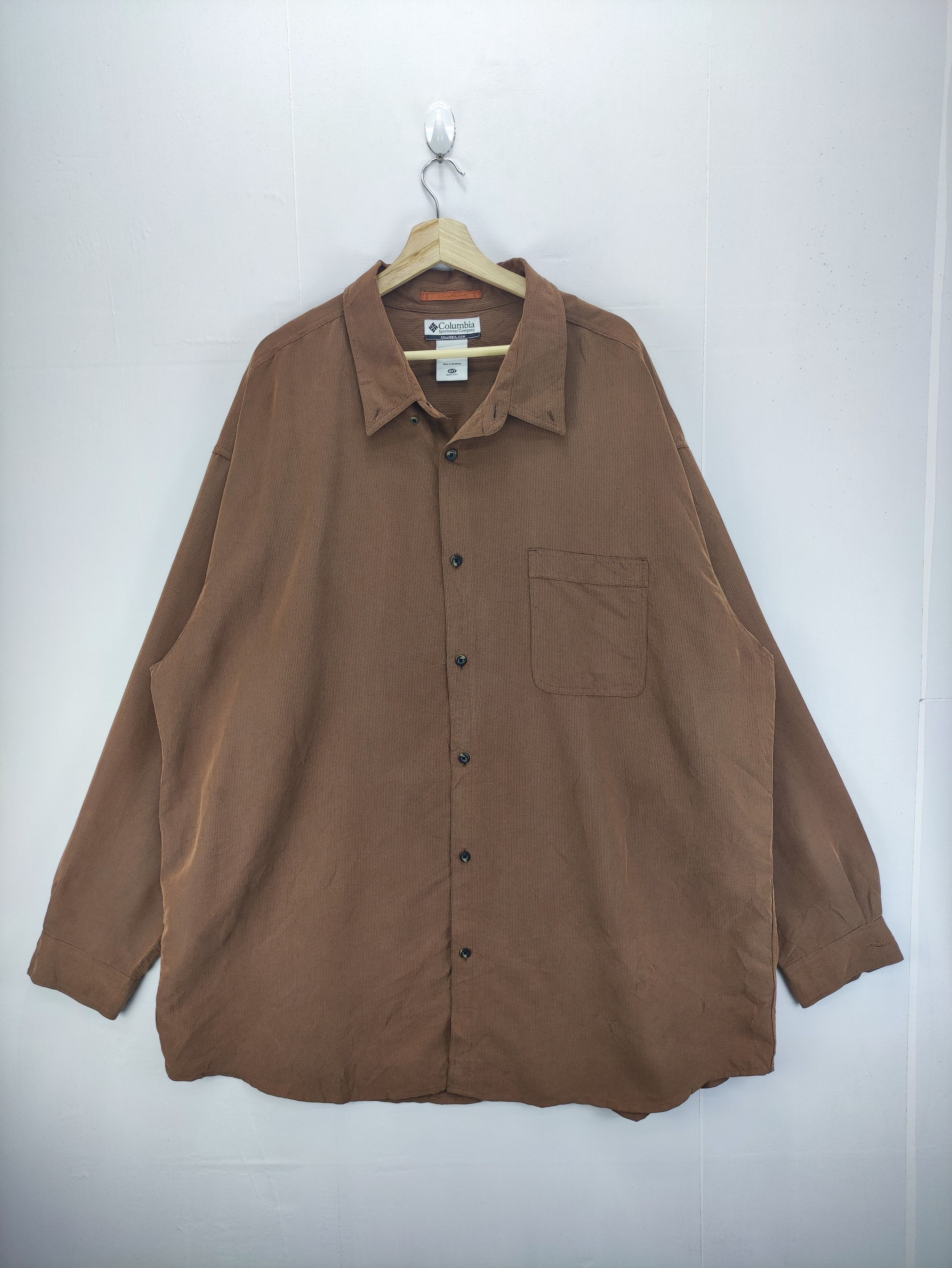 Columbia Vintage Columbia Shirt Button Up Big Size Size US XXL / EU 58 / 5 - 1 Thumbnail