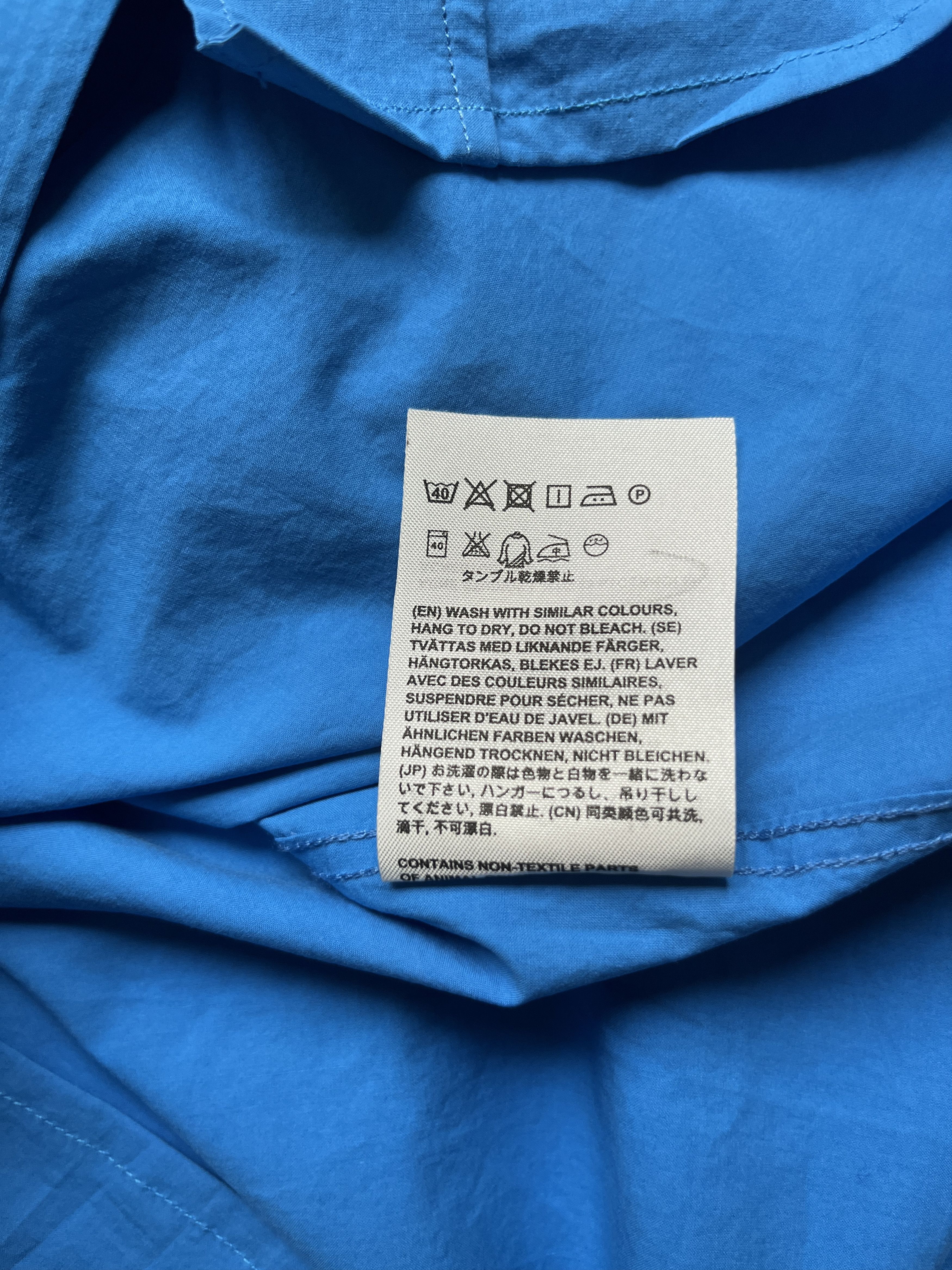 Acne Studios ⚡️QUICK SALE⚡️2014 Acne Studios Blue Button up Shirt Size US S / EU 44-46 / 1 - 5 Thumbnail