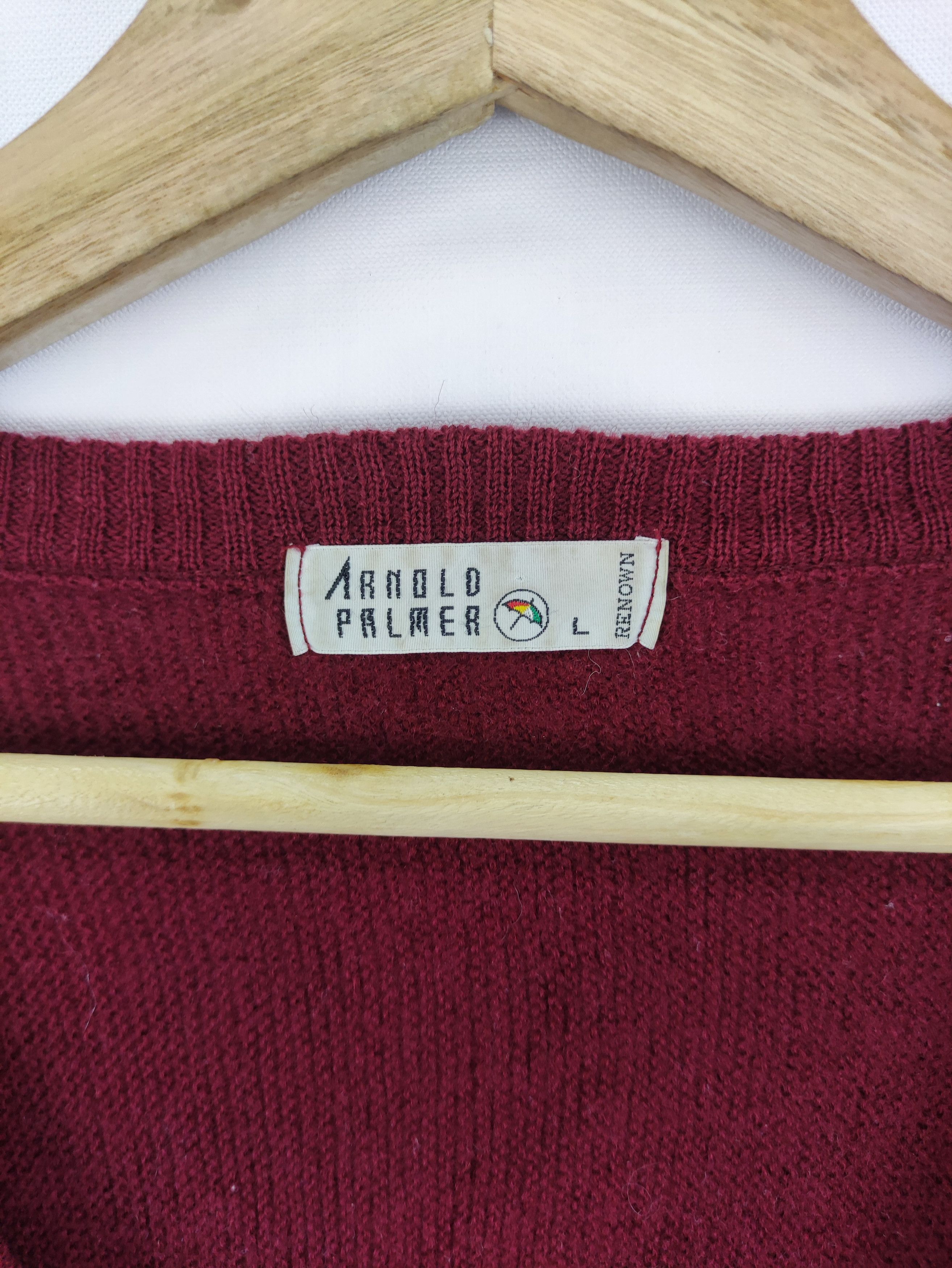 Vintage Vintage Arnold Palmer Cardigan Sweater Jumper Size US L / EU 52-54 / 3 - 2 Thumbnail