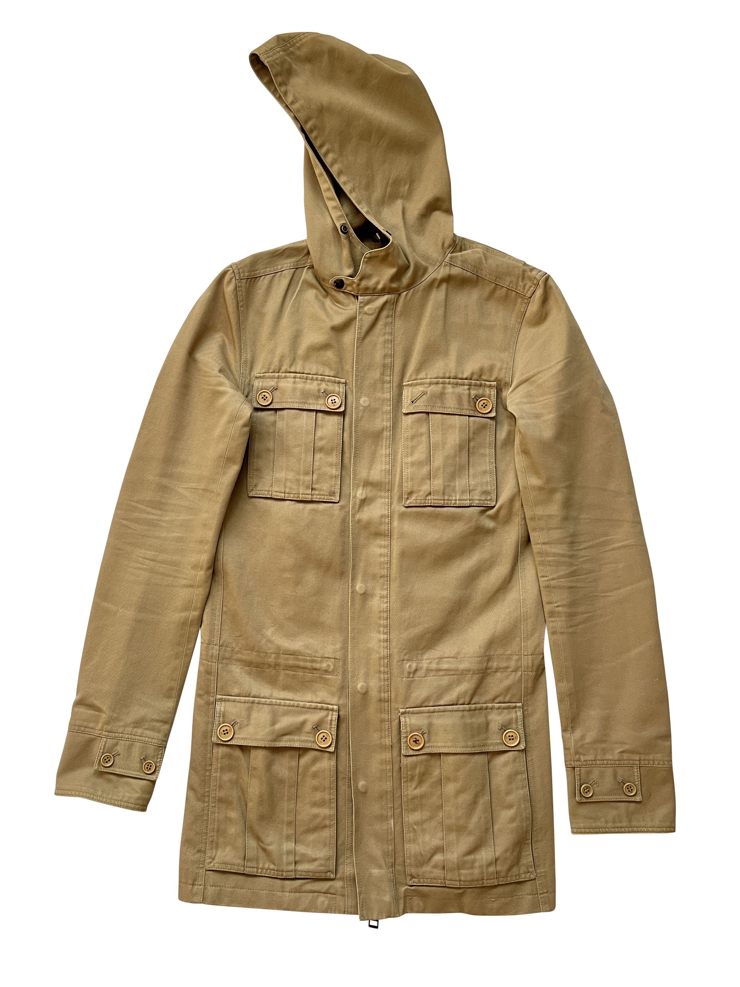 ⚡️QUICK SALE⚡️Dior Hedi Slimane Beige Hooded Safari Jacket