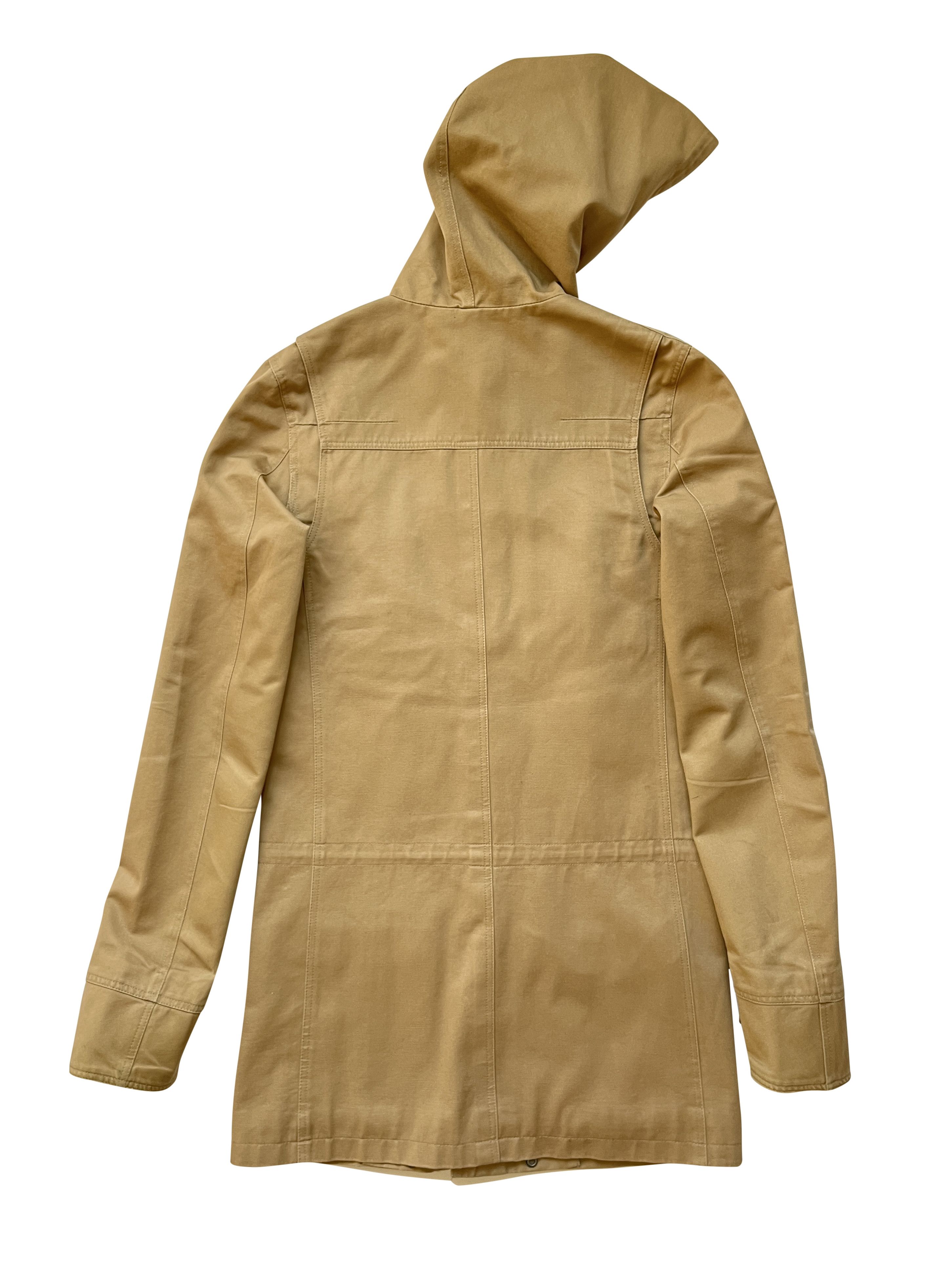 Dior × Hedi Slimane ⚡️QUICK SALE⚡️Dior Hedi Slimane Beige Hooded Safari Jacket Size US S / EU 44-46 / 1 - 2 Thumbnail