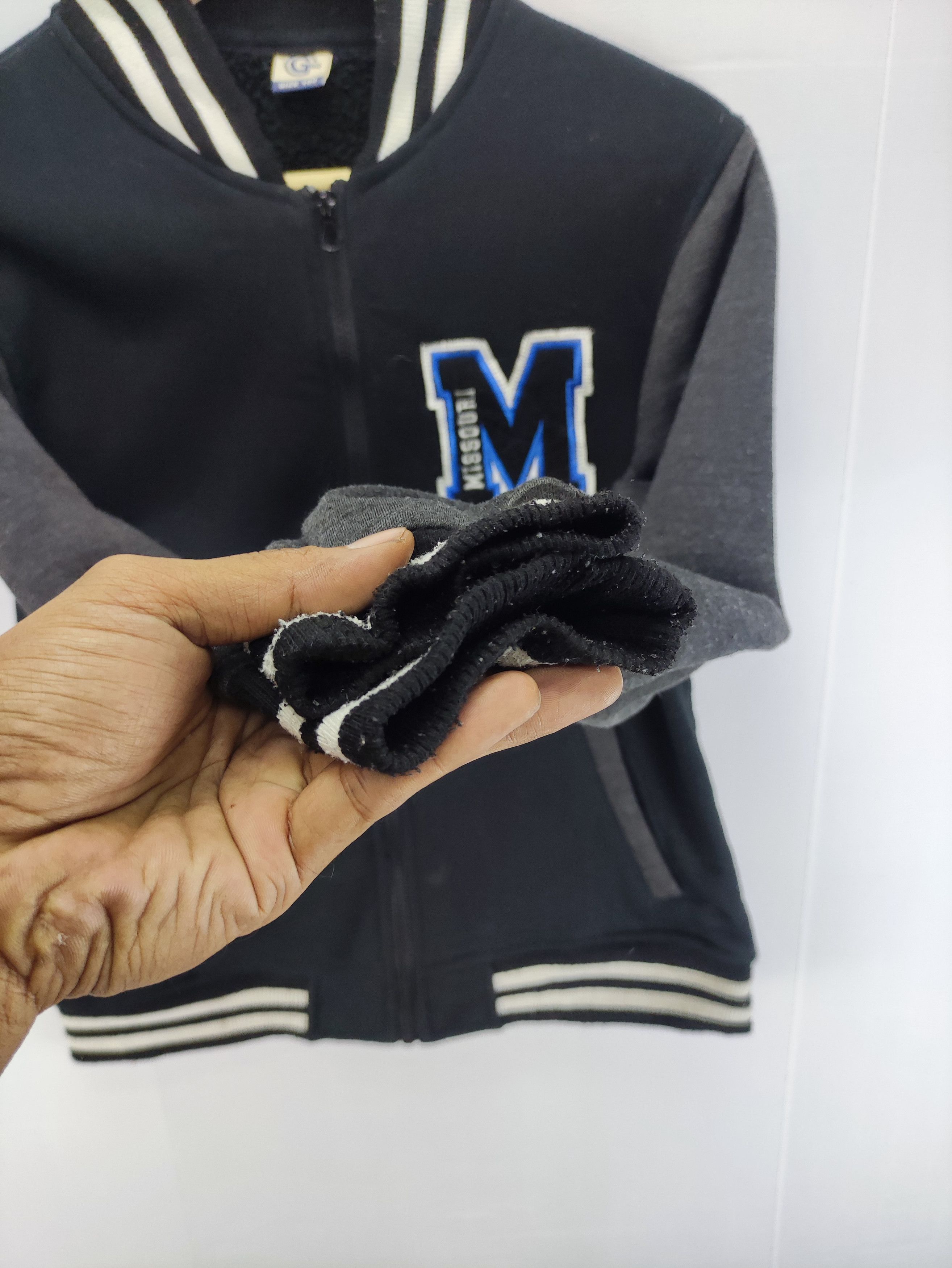 Vintage Vintage Varsity Jacket Missouri Lining Fleece By Gold Coast Size US S / EU 44-46 / 1 - 3 Thumbnail