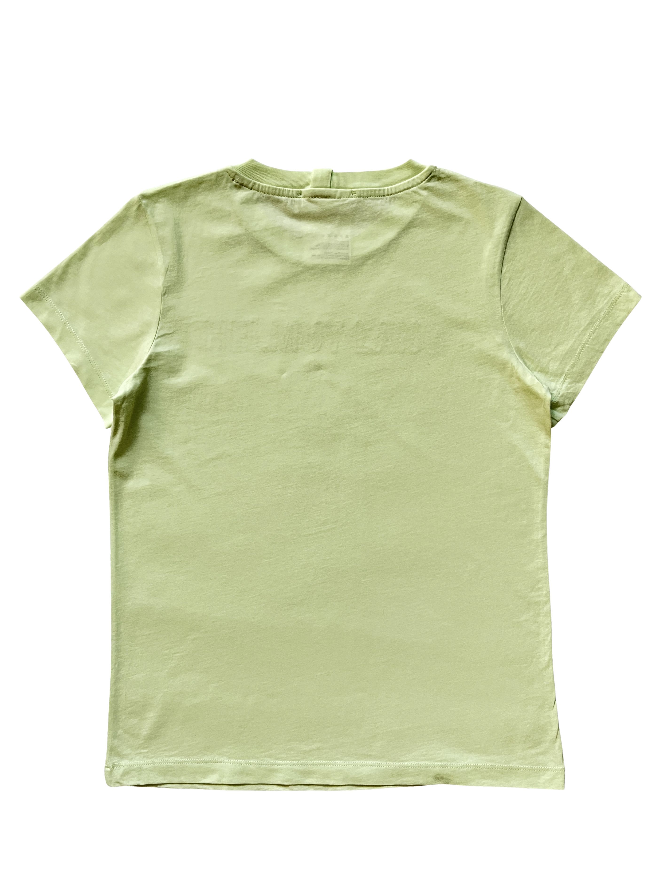 Helmut Lang ⚡️QUICK SALE⚡️Helmut Lang Lime Green Embroidered T-Shirt Size S / US 4 / IT 40 - 2 Thumbnail