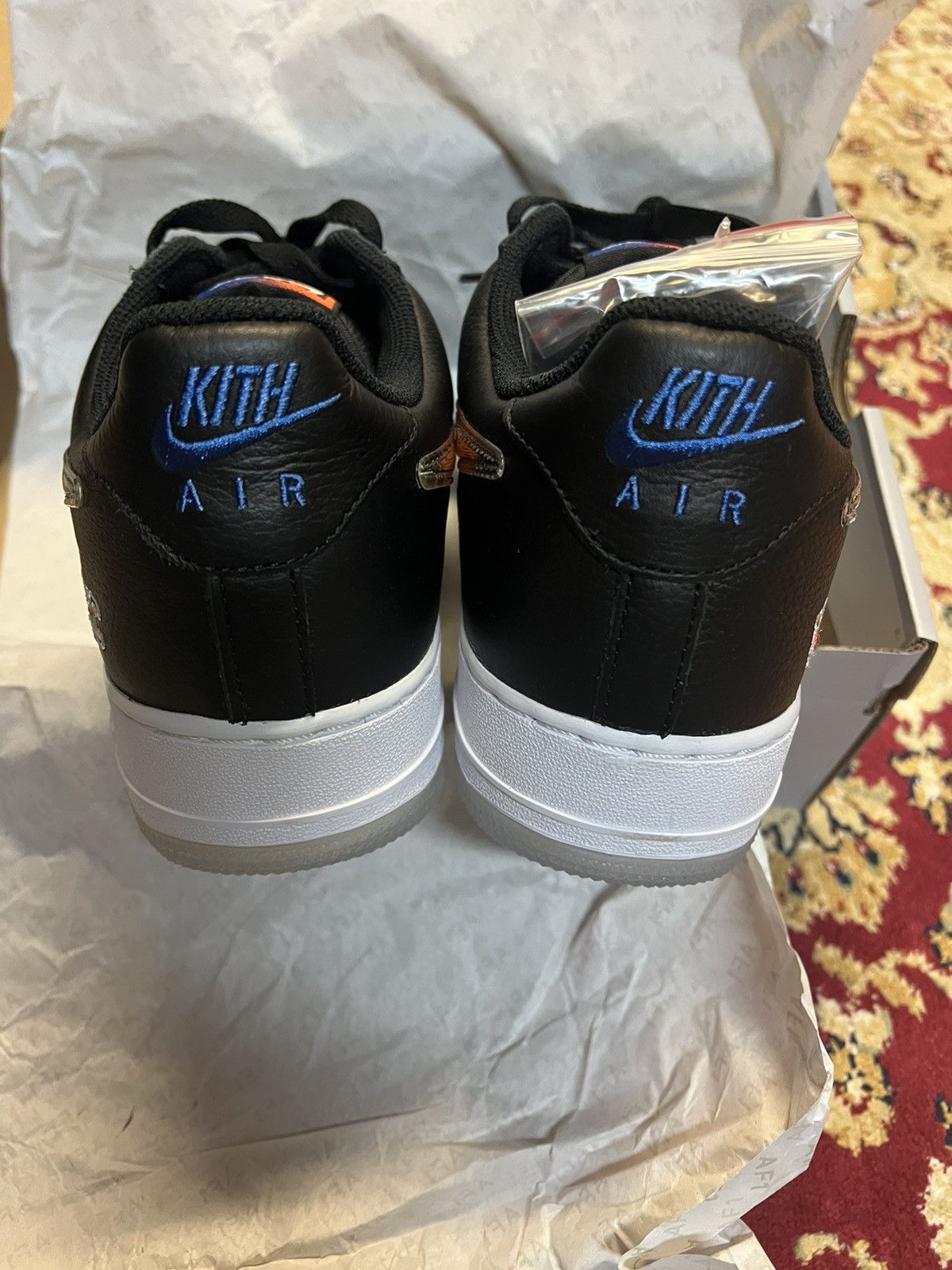 Kith × NBA × Nike Nike Air Force kith one Knicks Size US 9 / EU 42 - 5 Thumbnail