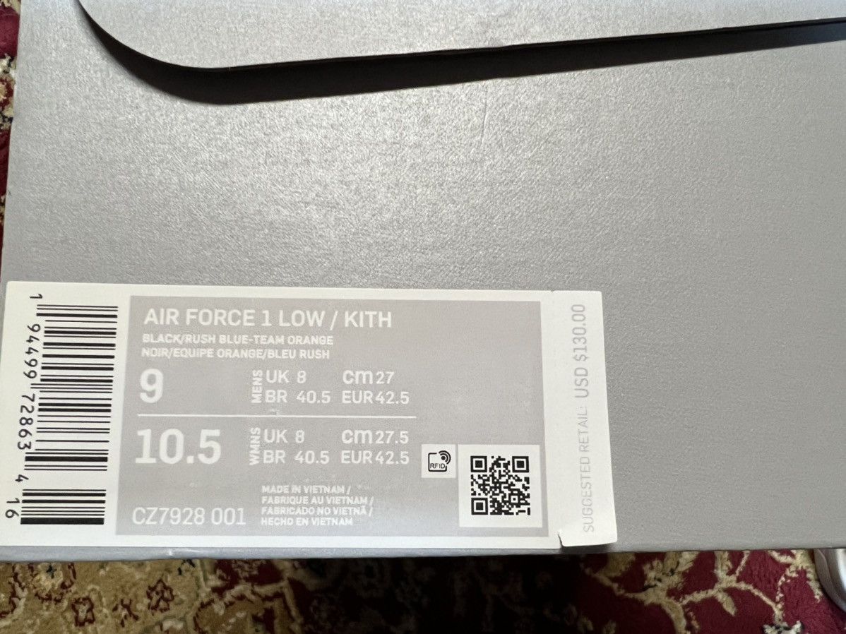 Kith × NBA × Nike Nike Air Force kith one Knicks Size US 9 / EU 42 - 3 Thumbnail