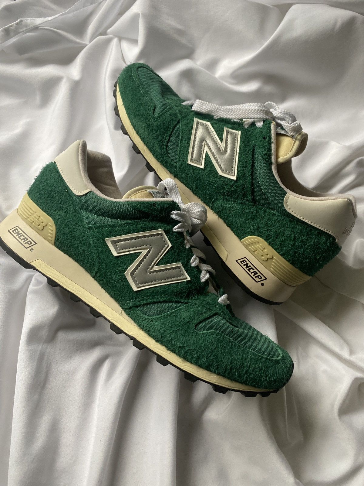 aimé leon dore new balance green