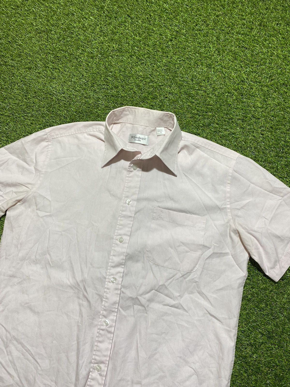 Yves Saint Laurent Vintage Yves Saint Laurent YSL shirt streetwear style size M Size US M / EU 48-50 / 2 - 2 Thumbnail