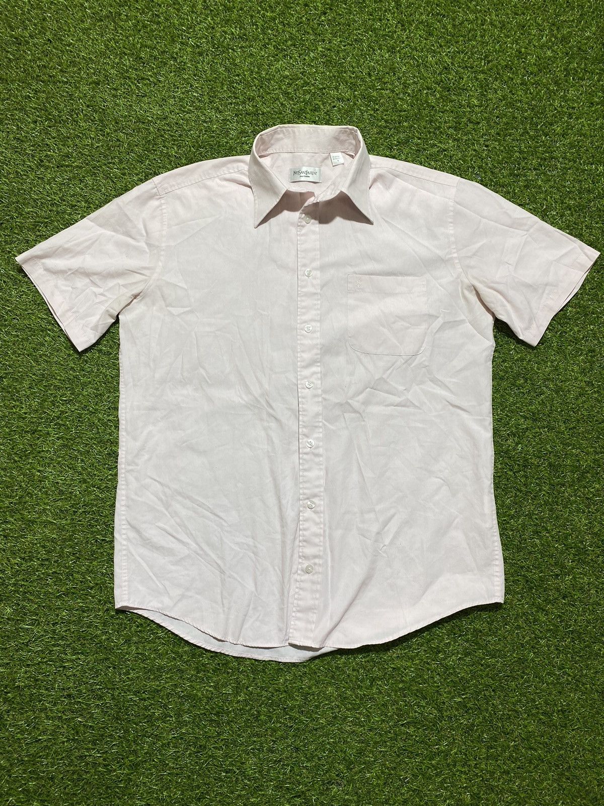 Yves Saint Laurent Vintage Yves Saint Laurent YSL shirt streetwear style size M Size US M / EU 48-50 / 2 - 3 Thumbnail