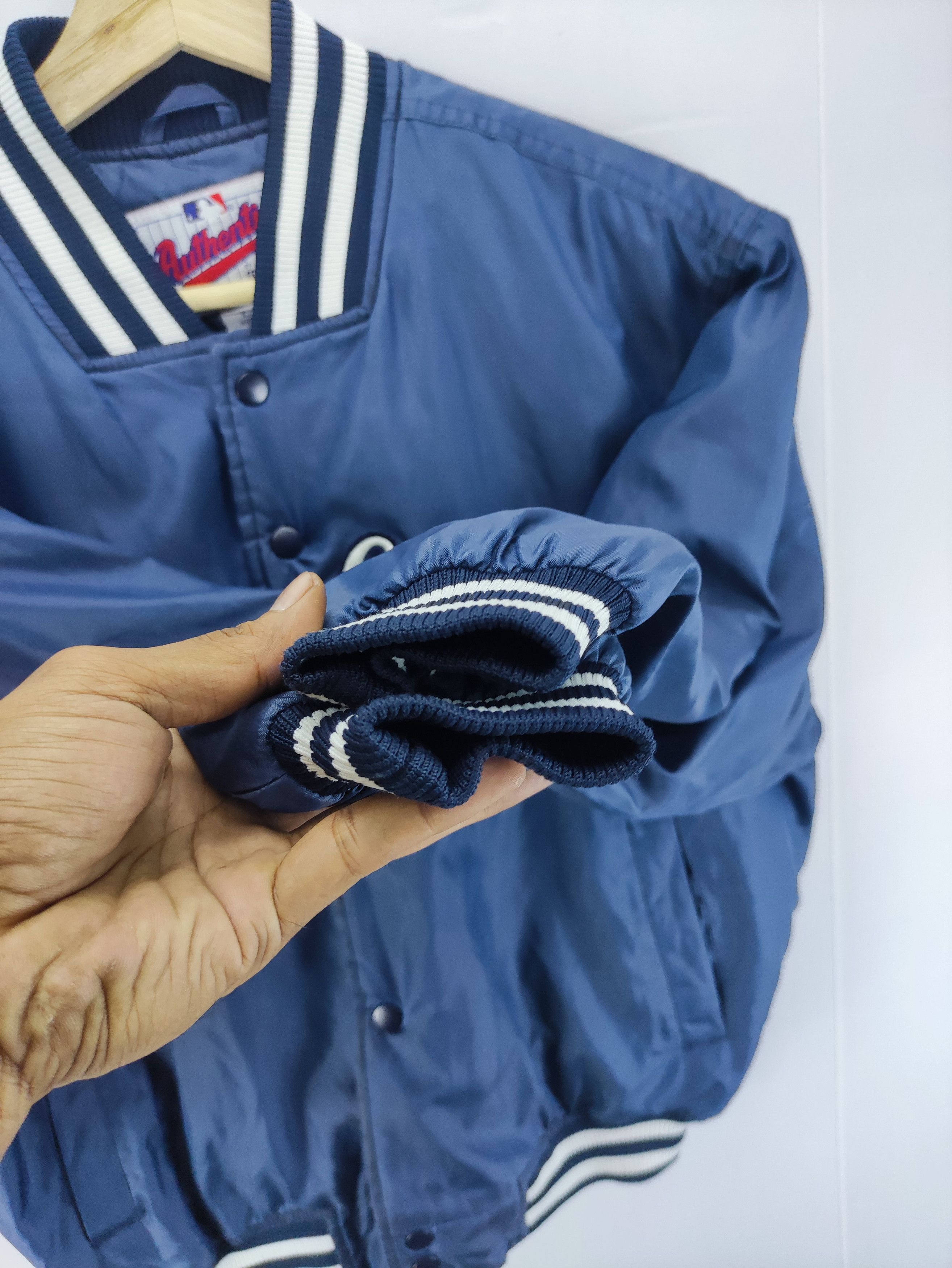 Majestic Vintage Yankees Majestic Varsity Jacket Snap Button Size US L / EU 52-54 / 3 - 5 Thumbnail