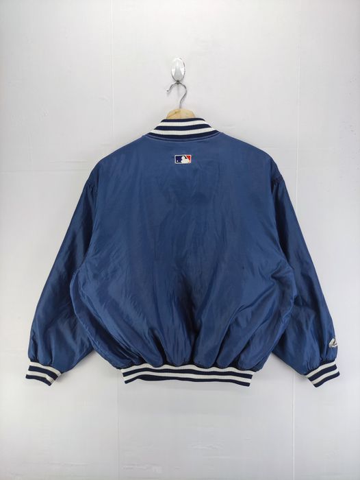 Vintage Vintage Yankees Majestic Varsity Jacket Snap Button | Grailed