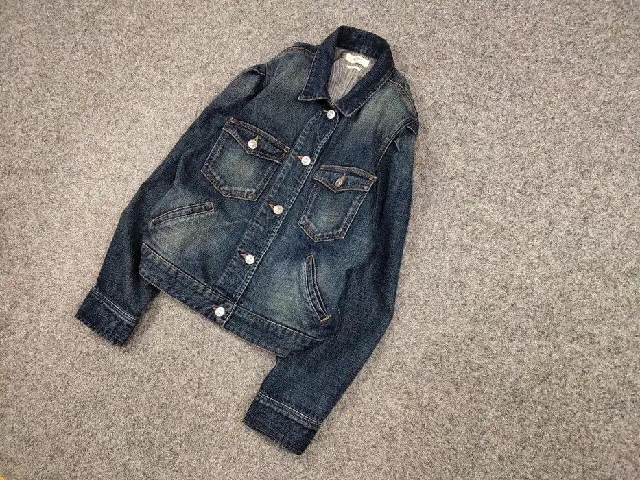 Isabel Marant Etoile Isabel Etoile Marant Bolinea Denim Puff Sleeve Jacket Size S / US 4 / IT 40 - 2 Thumbnail