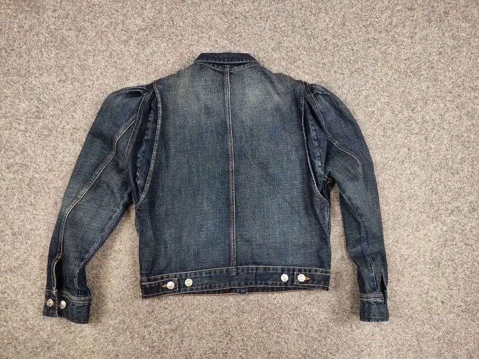 Isabel Marant Etoile Isabel Etoile Marant Bolinea Denim Puff Sleeve Jacket Size S / US 4 / IT 40 - 8 Thumbnail