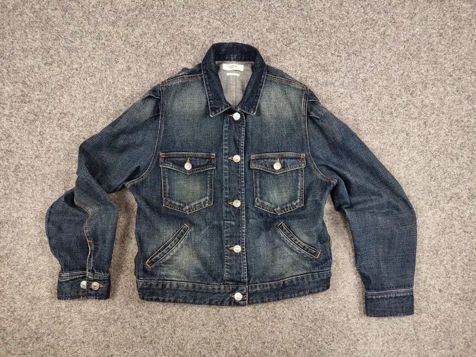 Isabel Marant Etoile Isabel Etoile Marant Bolinea Denim Puff Sleeve Jacket Size S / US 4 / IT 40 - 5 Thumbnail