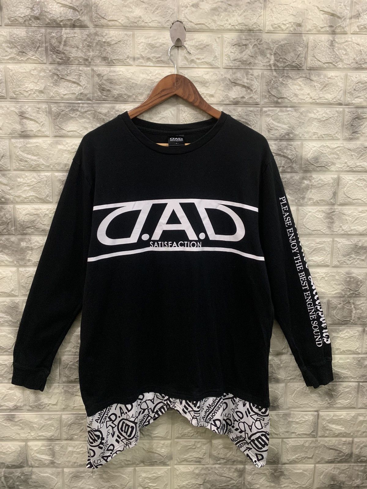 Japanese Brand DAD Satisfaction Nice Design Shirt Size US L / EU 52-54 / 3 - 4 Thumbnail