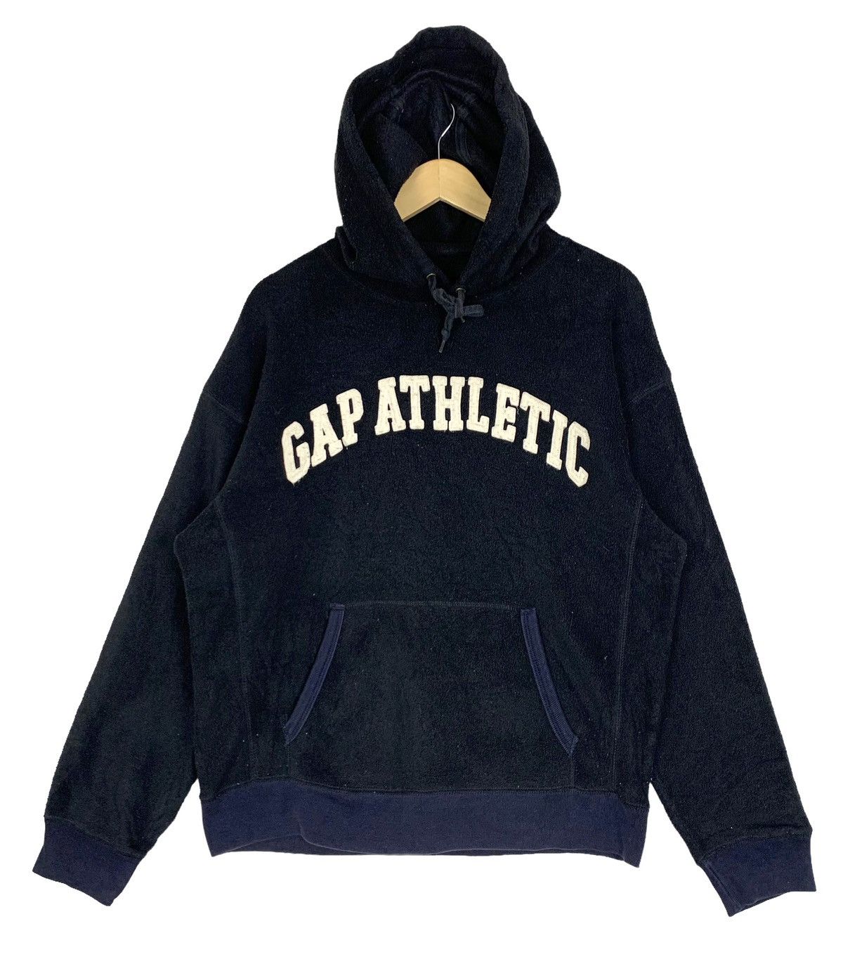 Vintage Gap Athletic Streetwear Fleece Hoodie Size M