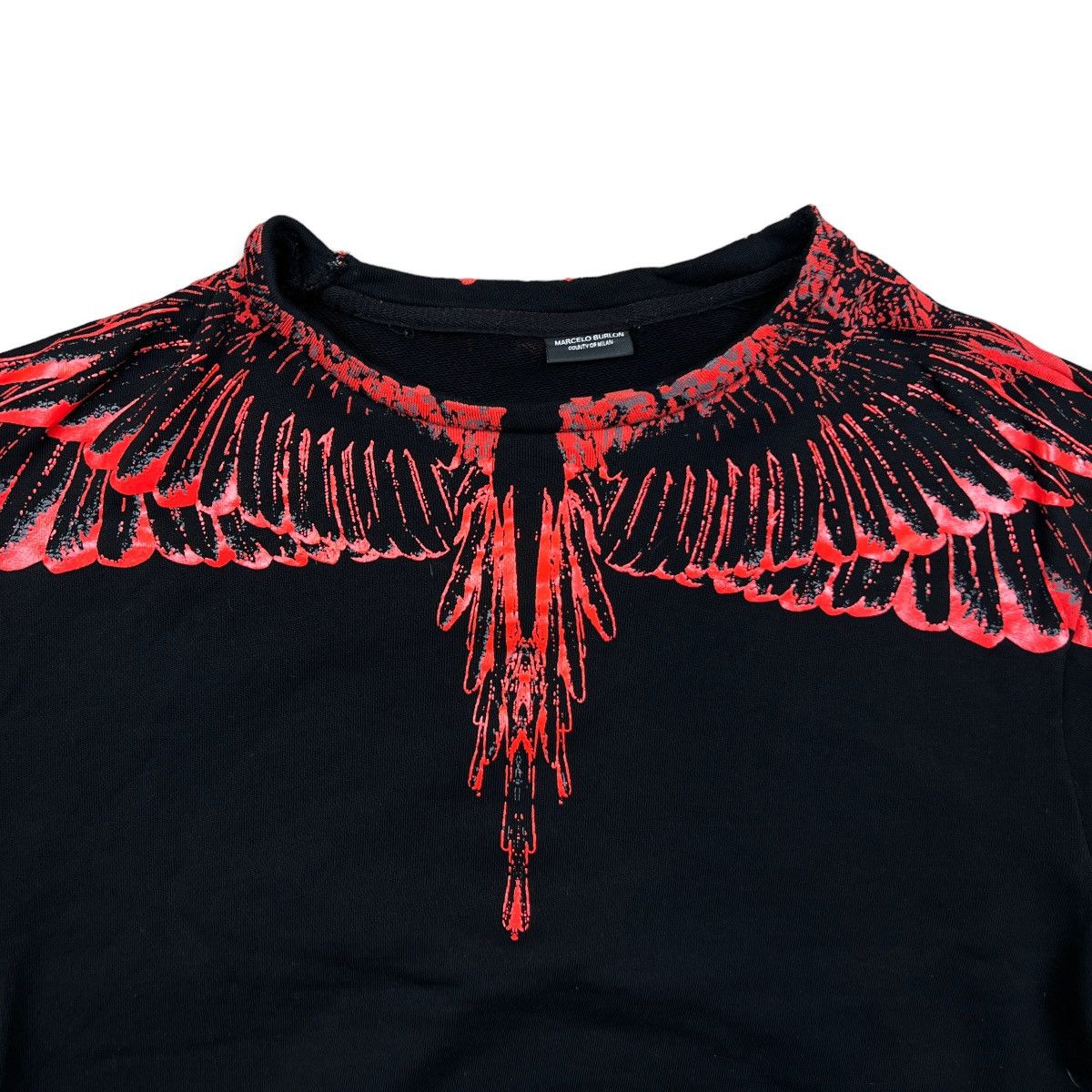 Marcelo Burlon Marcelo Burlon Wings Sweatshirt Graphic Pullover Crewneck Size US S / EU 44-46 / 1 - 2 Thumbnail