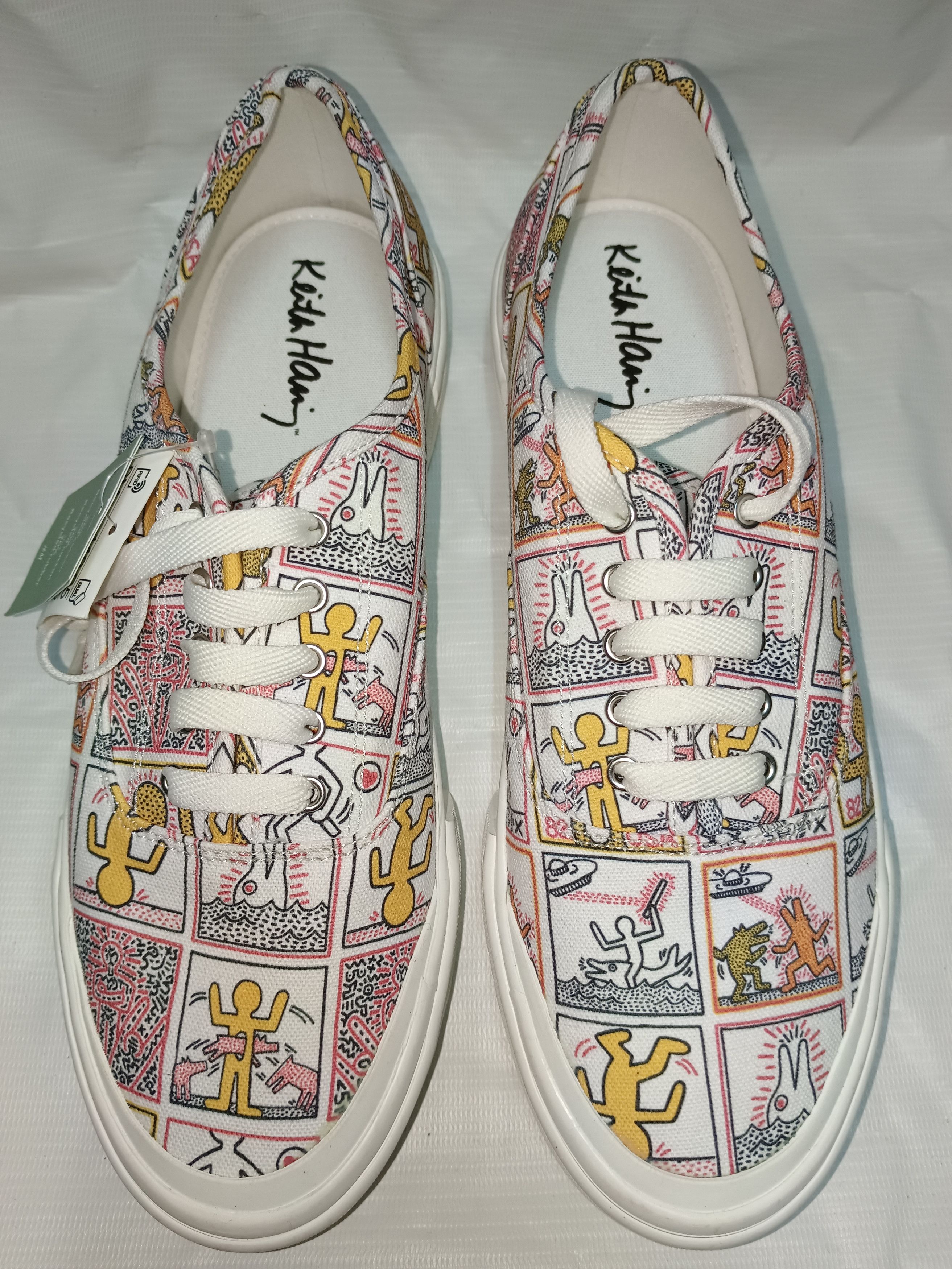 Keith Haring Keith Haring x H&M Patterned canvas trainers Size US 10.5 / EU 43-44 - 7 Thumbnail