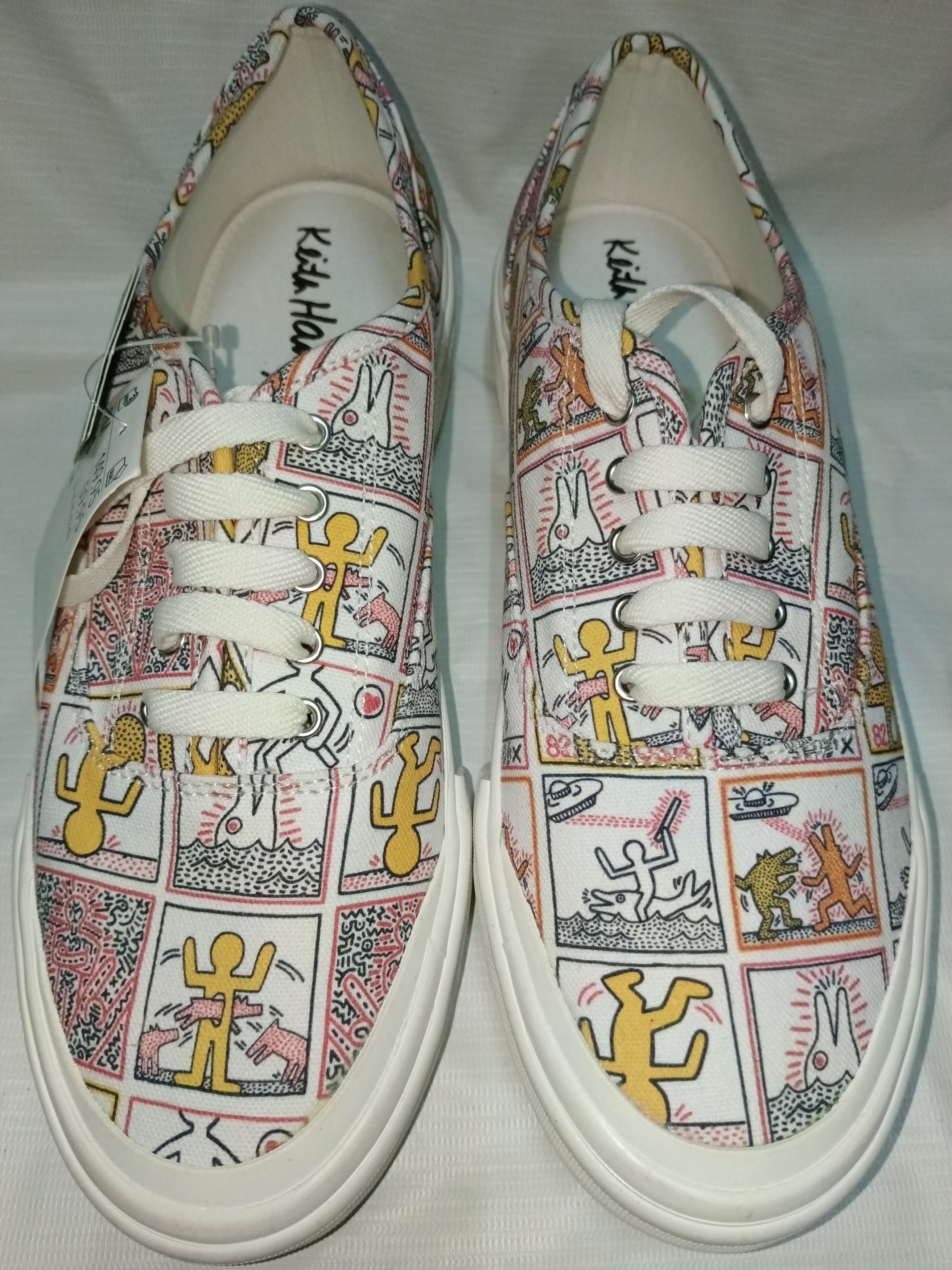 Keith Haring Keith Haring x H&M Patterned canvas trainers Size US 10.5 / EU 43-44 - 9 Thumbnail
