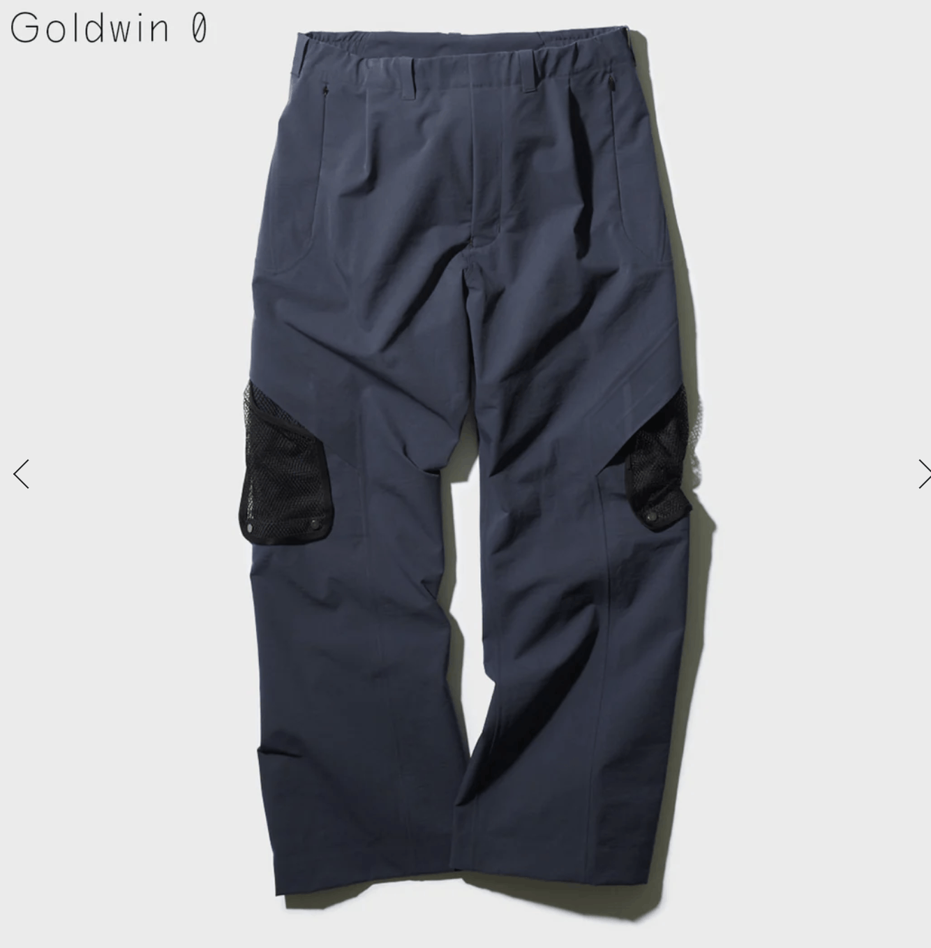 Goldwin Goldwin 0 - Double Cloth Straight Cargo Trousers Size US 34 / EU 50 - 1 Thumbnail