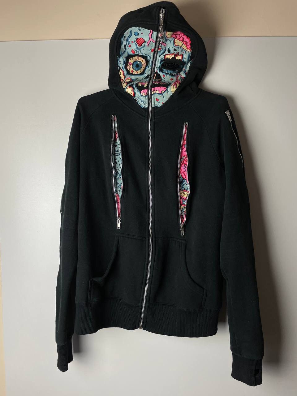 Vintage Jawbreaker skulls vintage hoodie size S Size US S / EU 44-46 / 1 - 1 Thumbnail