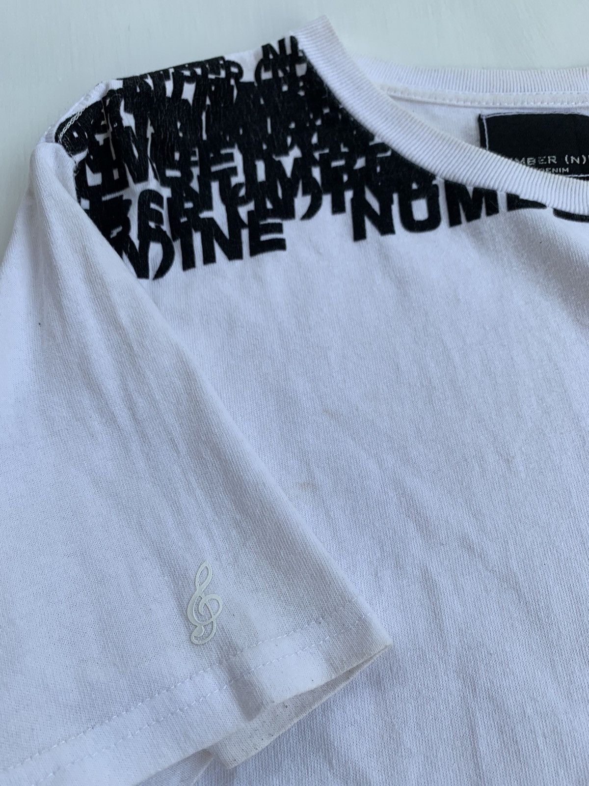 Japanese Brand × Number (N)ine × Takahiromiyashita The Soloist. NUMBER (N)INE Denim Tshirt Size US M / EU 48-50 / 2 - 3 Thumbnail