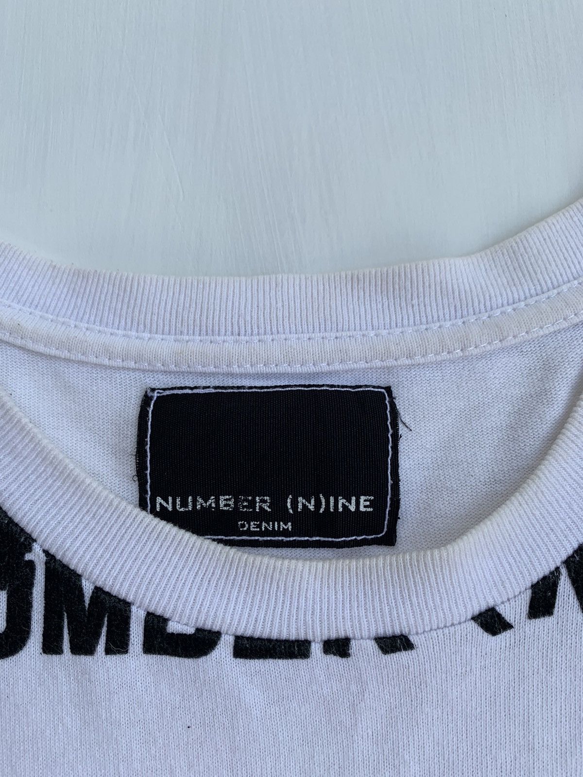 Japanese Brand × Number (N)ine × Takahiromiyashita The Soloist. NUMBER (N)INE Denim Tshirt Size US M / EU 48-50 / 2 - 2 Thumbnail