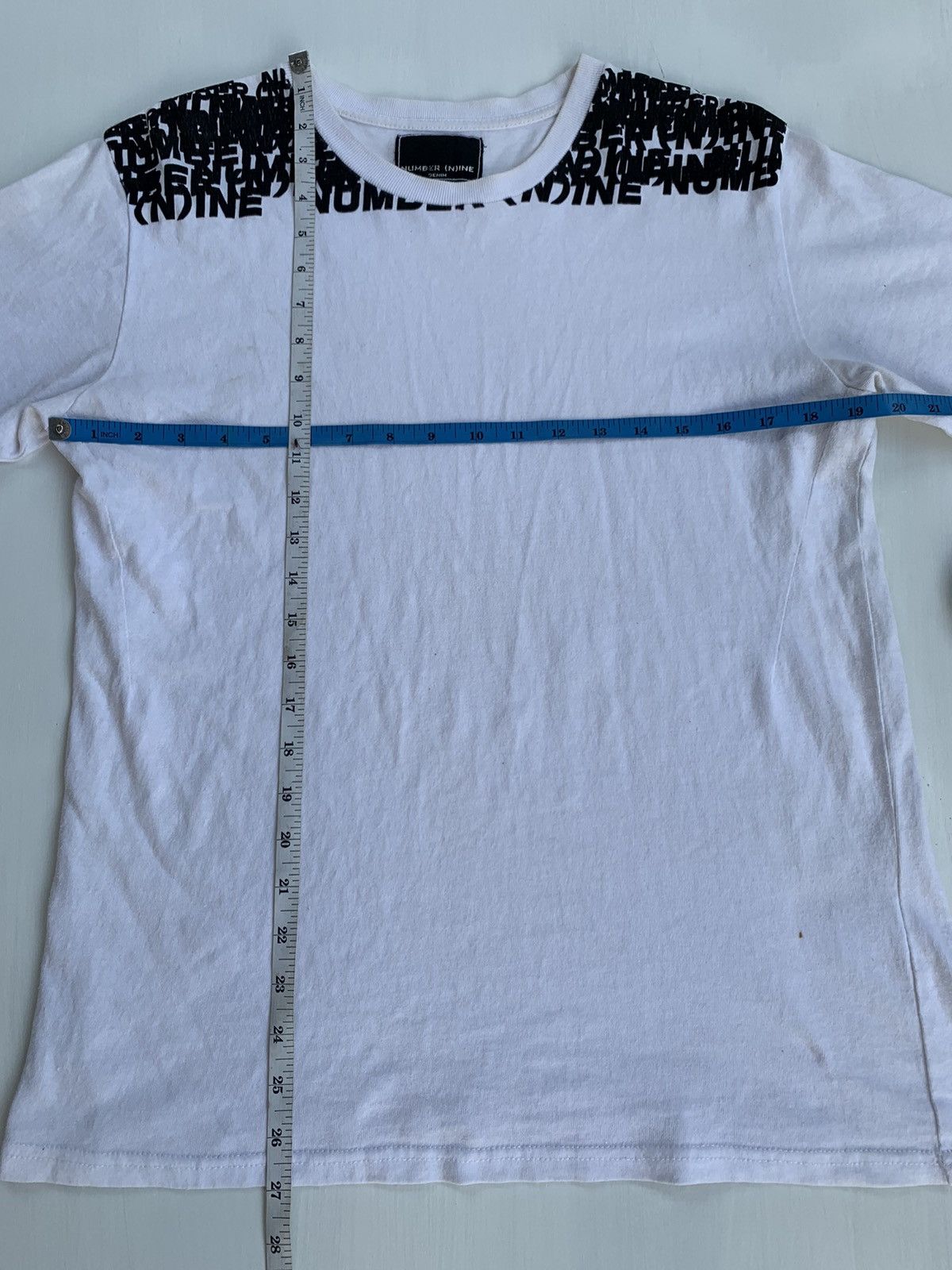 Japanese Brand × Number (N)ine × Takahiromiyashita The Soloist. NUMBER (N)INE Denim Tshirt Size US M / EU 48-50 / 2 - 6 Thumbnail