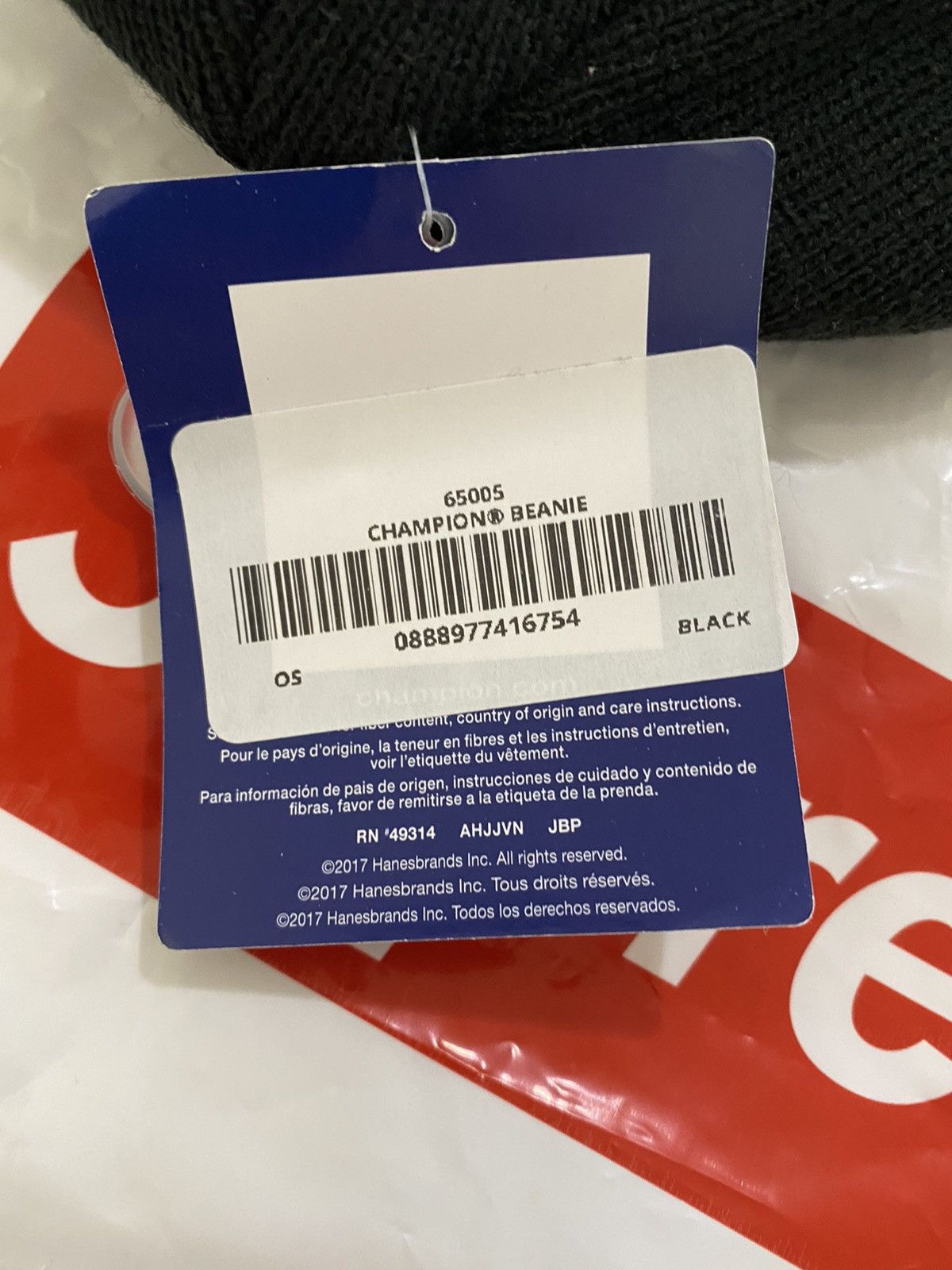 Champion × Supreme Supreme Champion 3D Metallic Beanie Size ONE SIZE - 5 Thumbnail