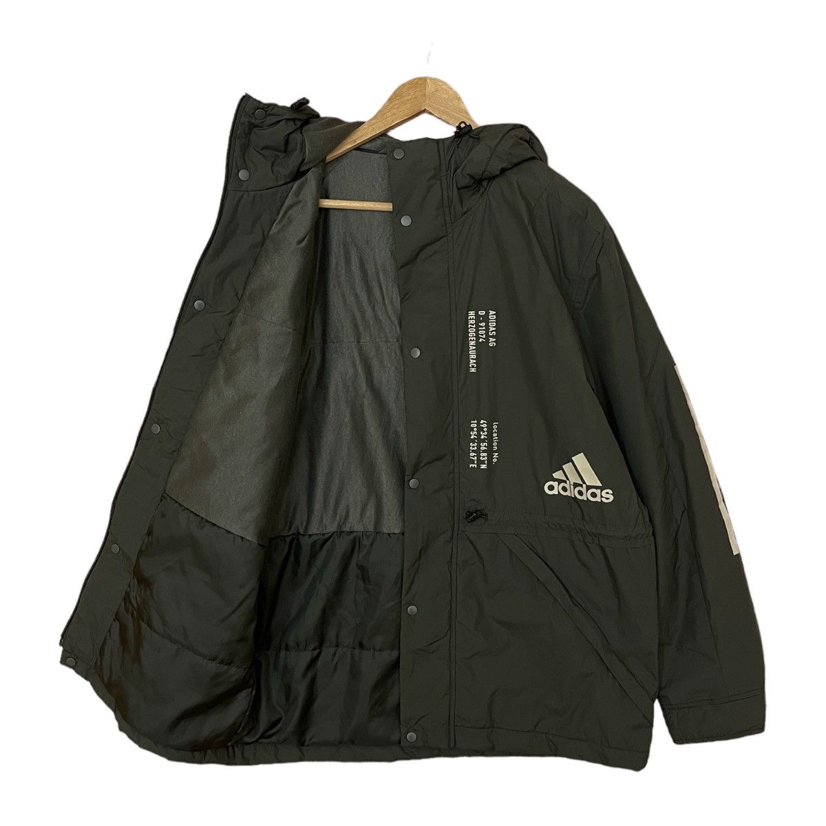 Adidas Adidas jacket outwear jacket hoodie Size US L / EU 52-54 / 3 - 4 Thumbnail