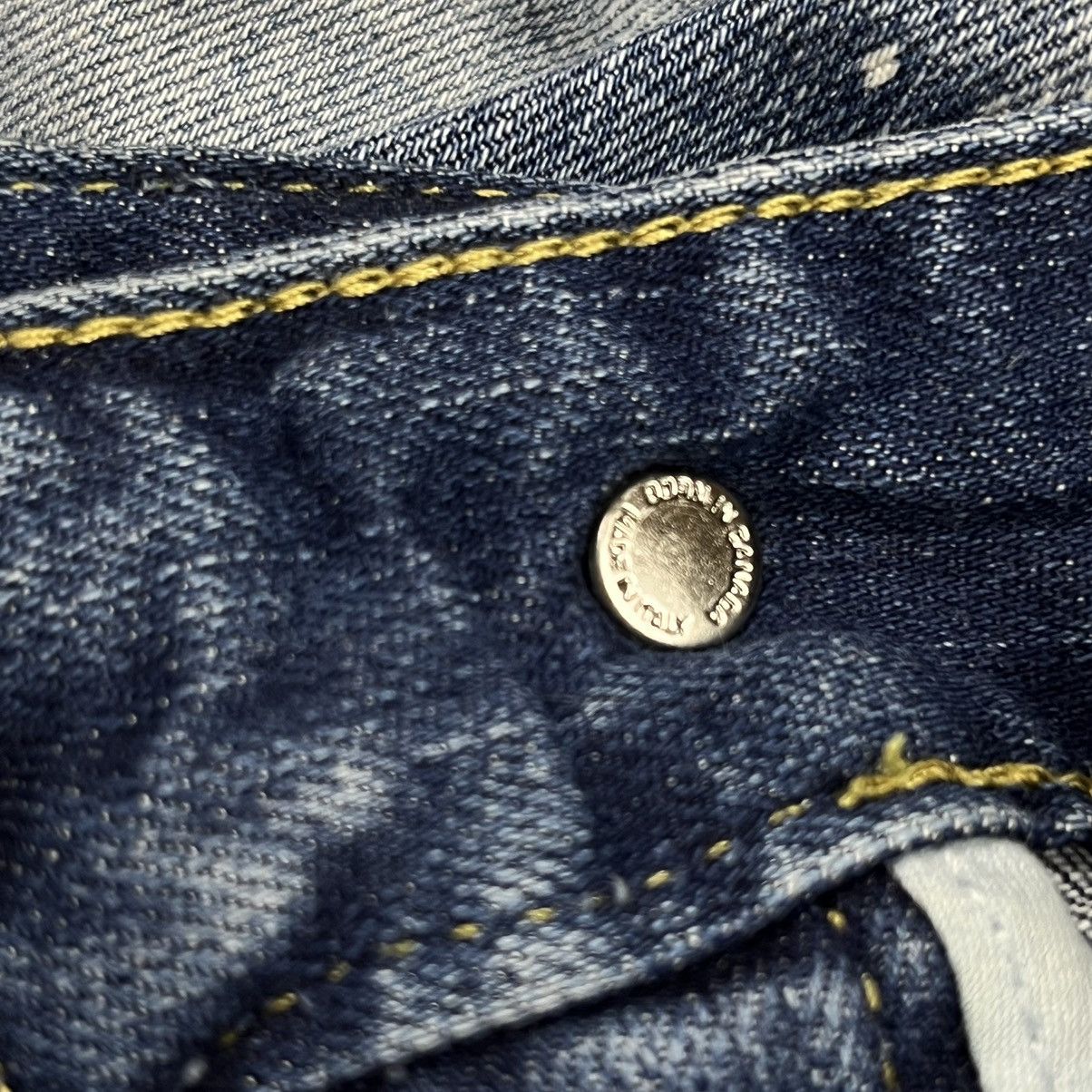 Dsquared2 × Vintage Rare dsq Dsquared2 Distressed Biker denim jeans pants Size US 34 / EU 50 - 13 Thumbnail