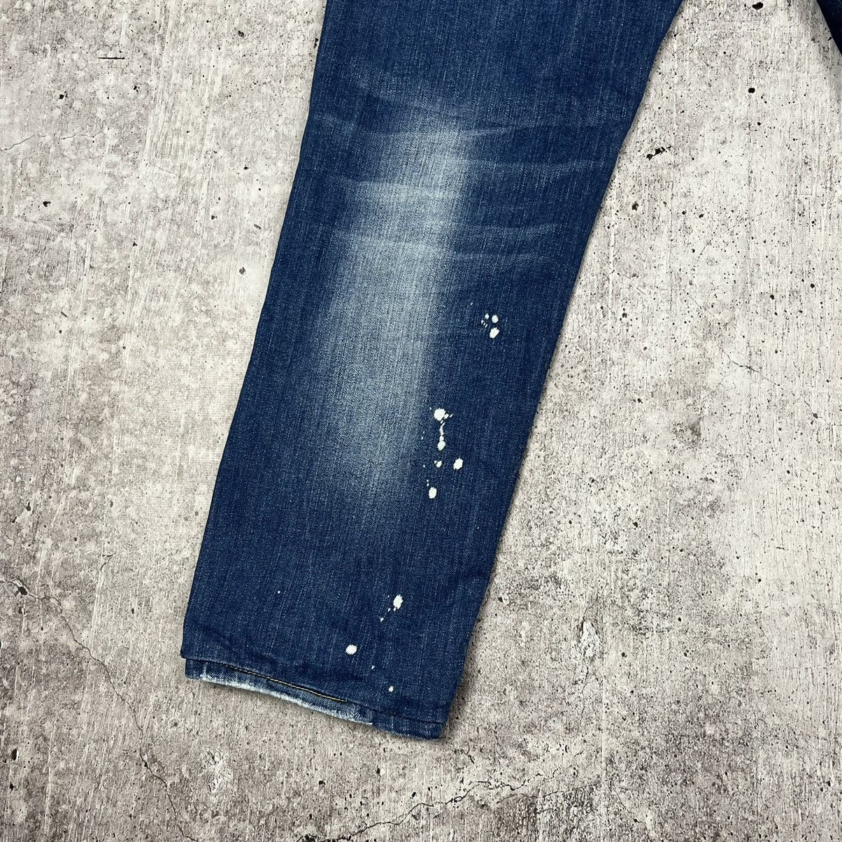 Dsquared2 × Vintage Rare dsq Dsquared2 Distressed Biker denim jeans pants Size US 34 / EU 50 - 14 Thumbnail
