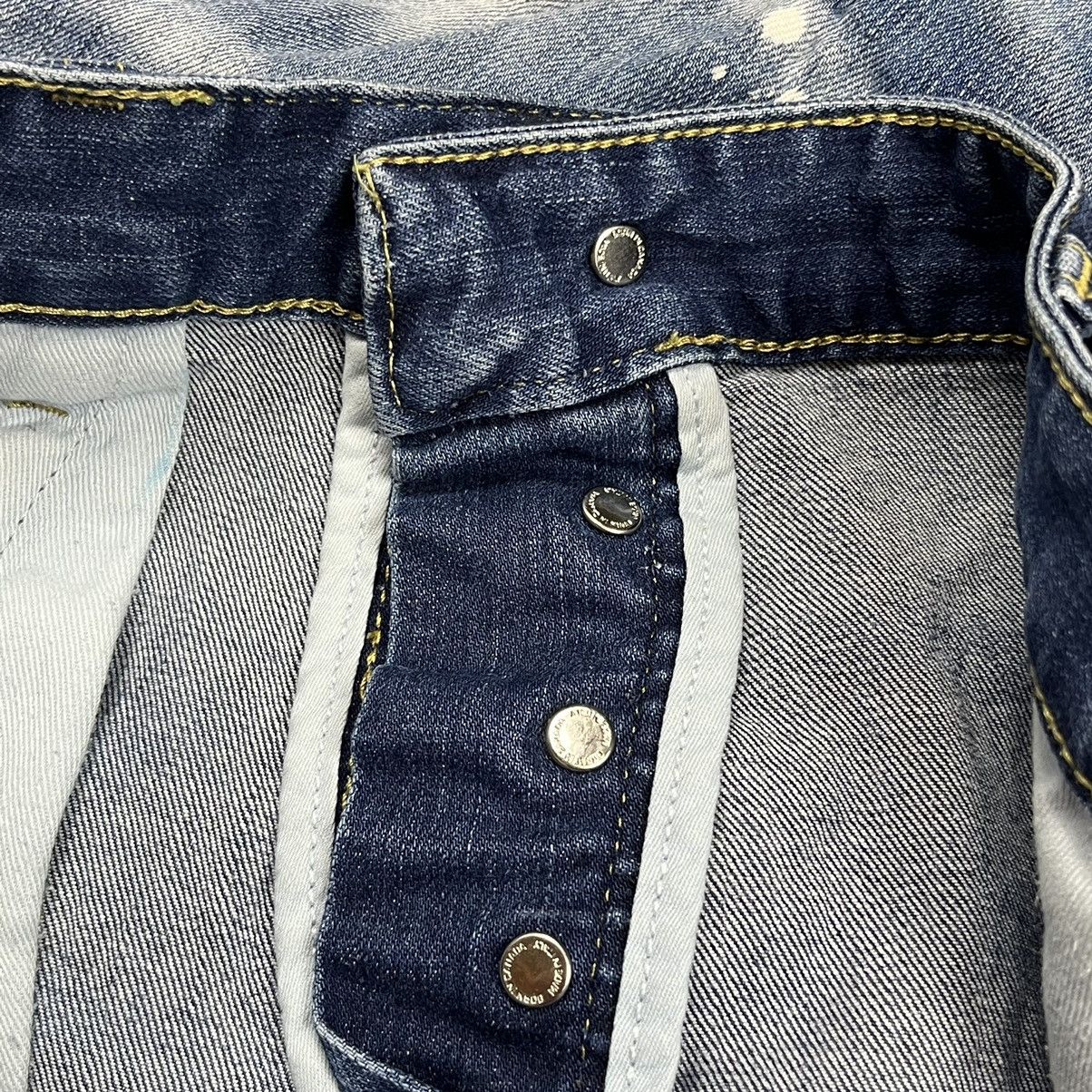 Dsquared2 × Vintage Rare dsq Dsquared2 Distressed Biker denim jeans pants Size US 34 / EU 50 - 12 Thumbnail