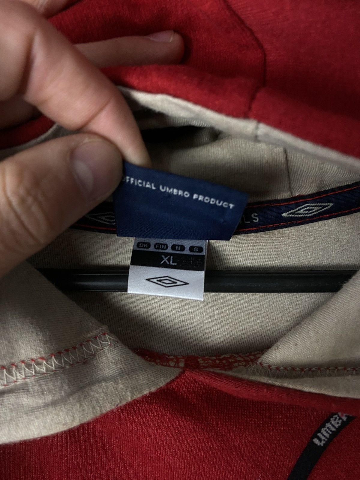 Umbro Umbro vintage hoodie size XL Size US XXL / EU 58 / 5 - 4 Thumbnail