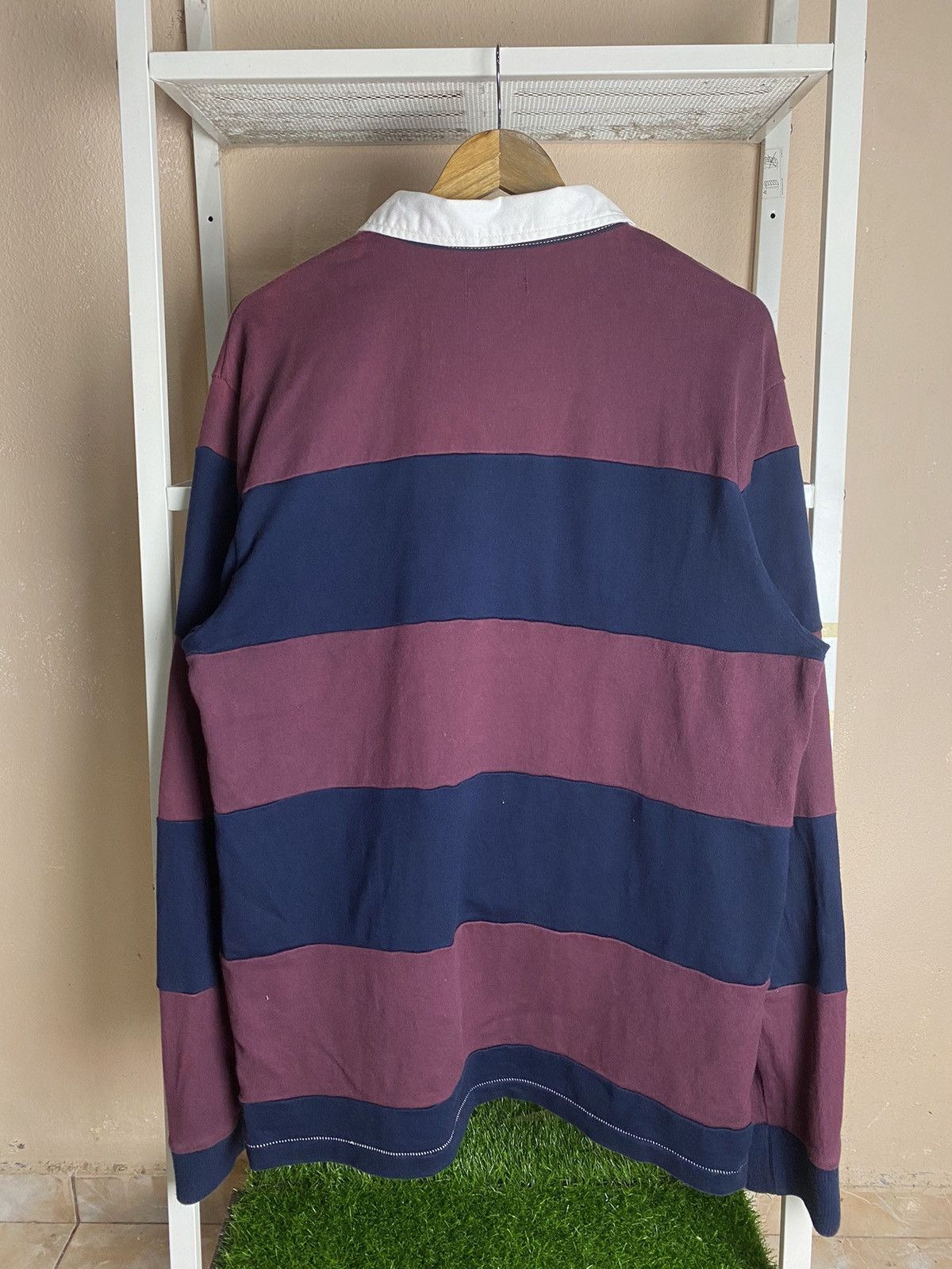 Ralph Lauren Vintage Polo Jeans By Ralph Lauren Stripe Rugby Shirt ❗️ Size US XL / EU 56 / 4 - 7 Thumbnail