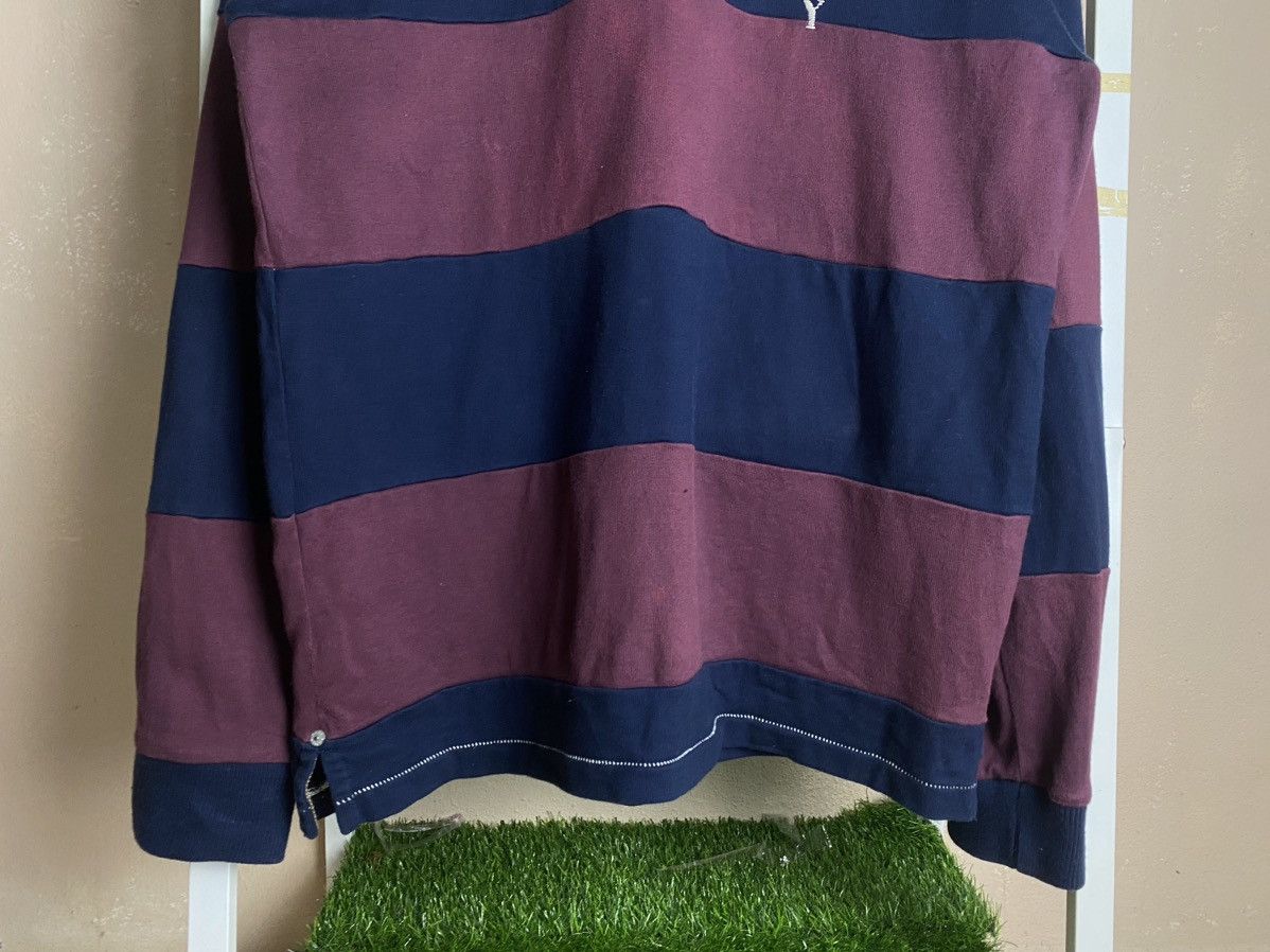 Ralph Lauren Vintage Polo Jeans By Ralph Lauren Stripe Rugby Shirt ❗️ Size US XL / EU 56 / 4 - 5 Thumbnail