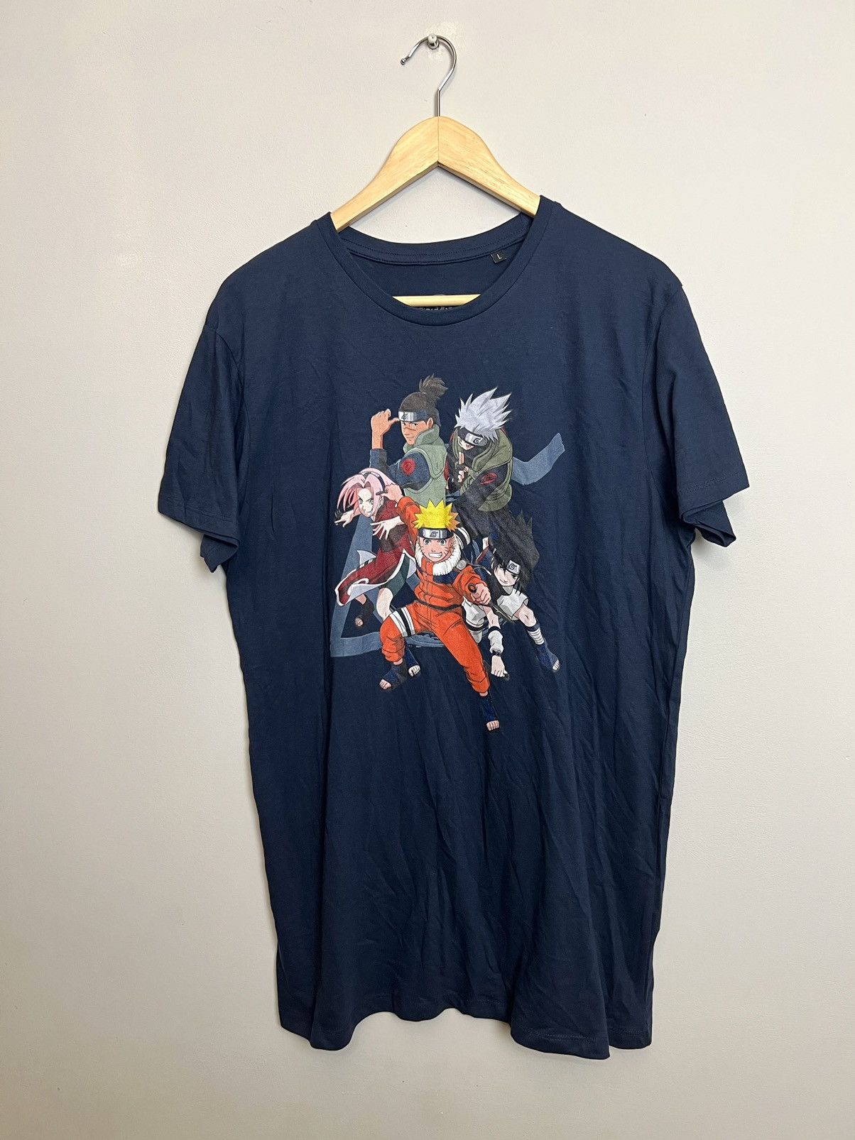 Rare 00s Vintage Naruto Sasuke Sakura Anime TShirt by Cospa Short Sleeve T  Shirts