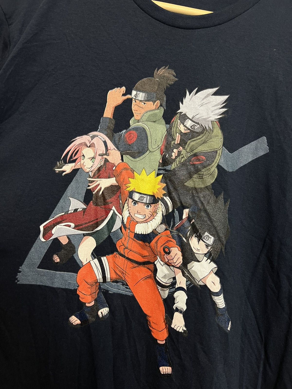 Cartoon Network Rare 00s Vintage Naruto Sasuke Sakura Anime TShirt by Cospa Size US L / EU 52-54 / 3 - 2 Thumbnail