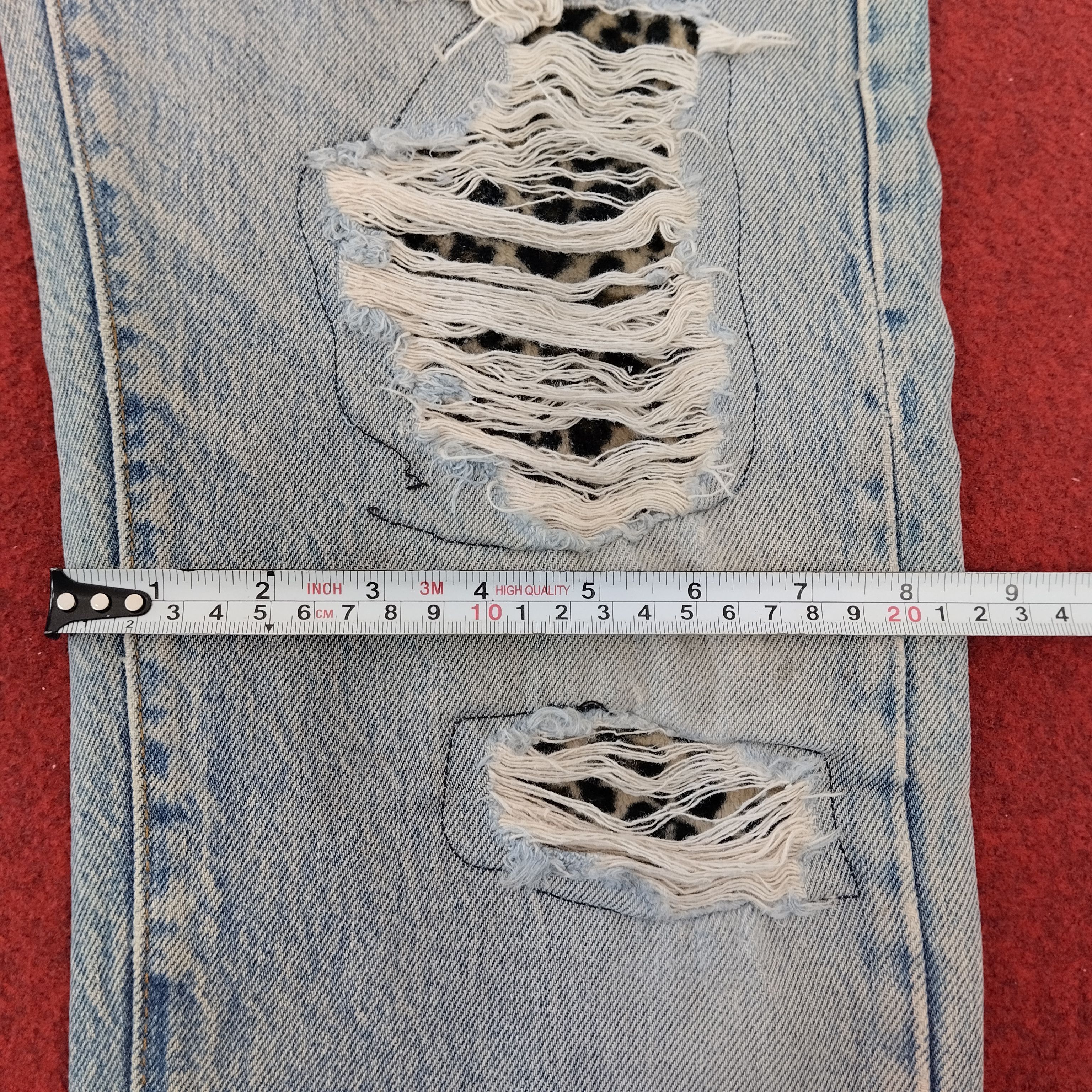Levi's 501 Distressed Kurt Cobain Denim Pants