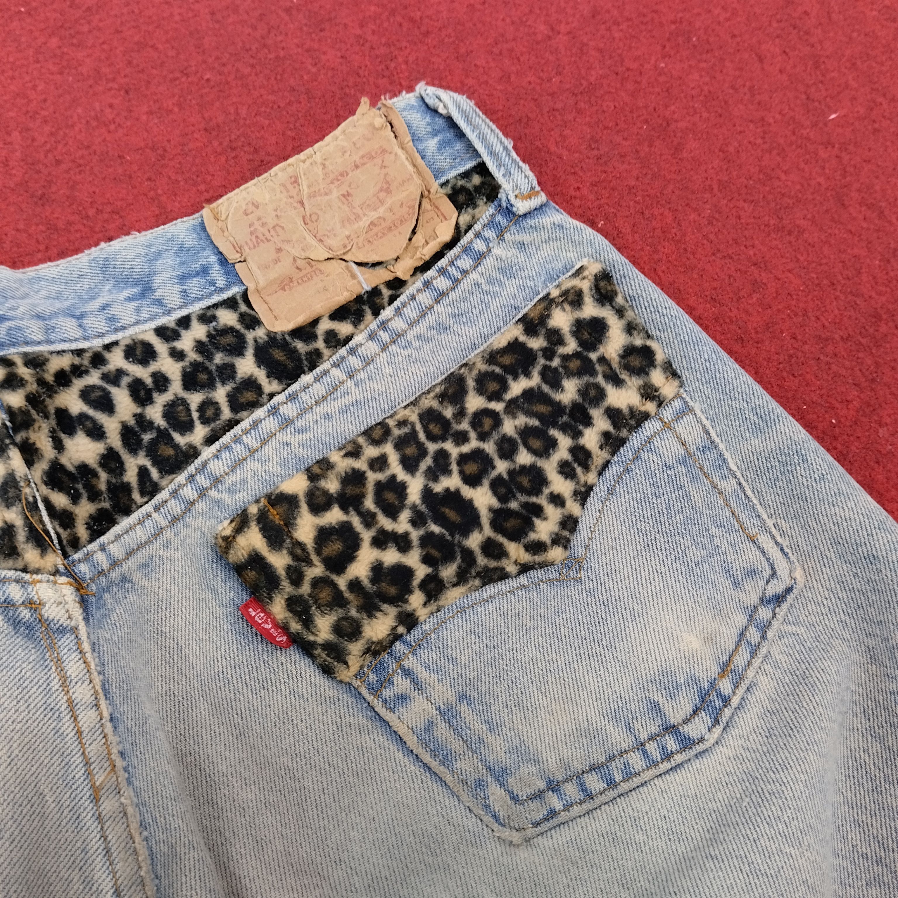 Levi's 501 Distressed Kurt Cobain Denim Pants
