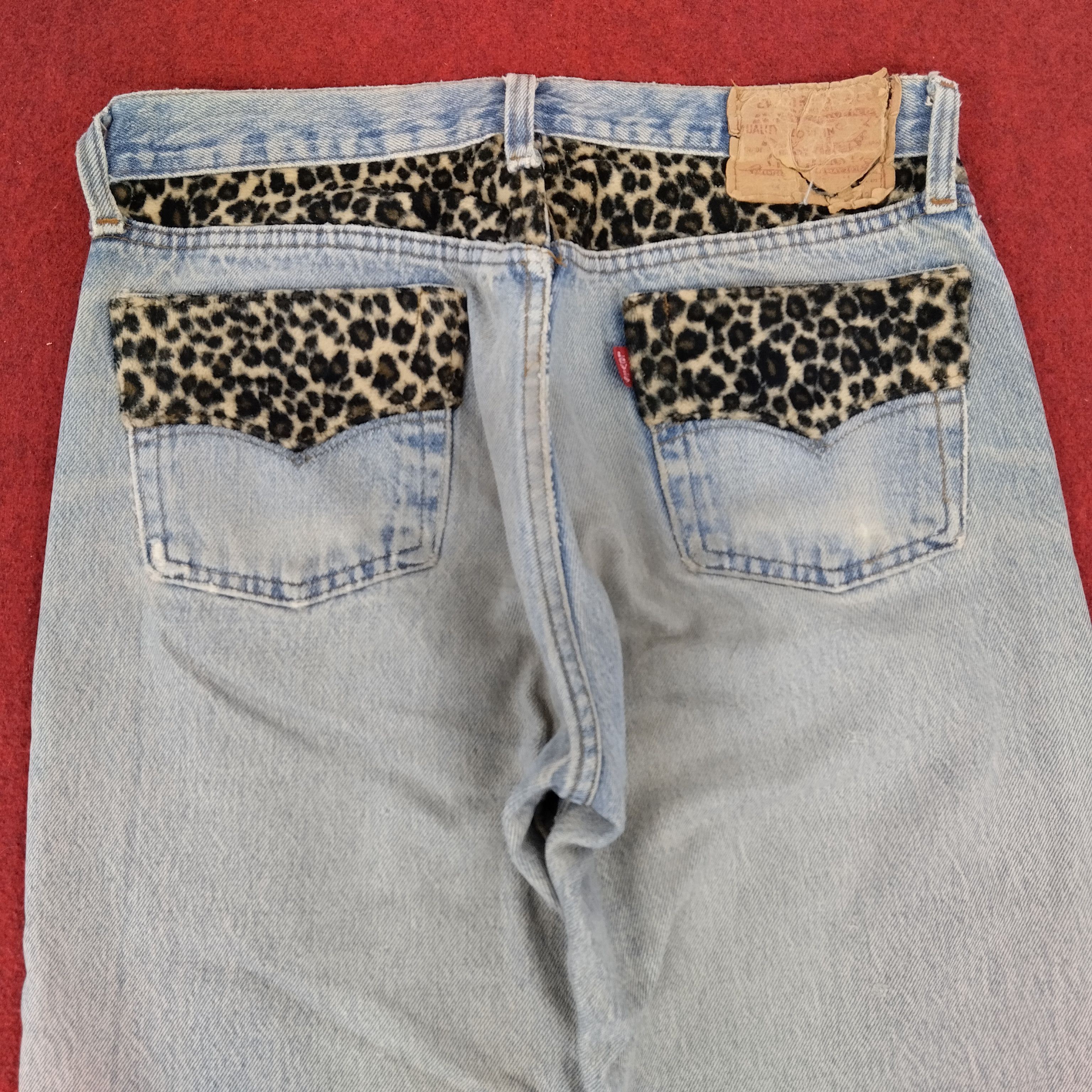 Levi's 501 Distressed Kurt Cobain Denim Pants