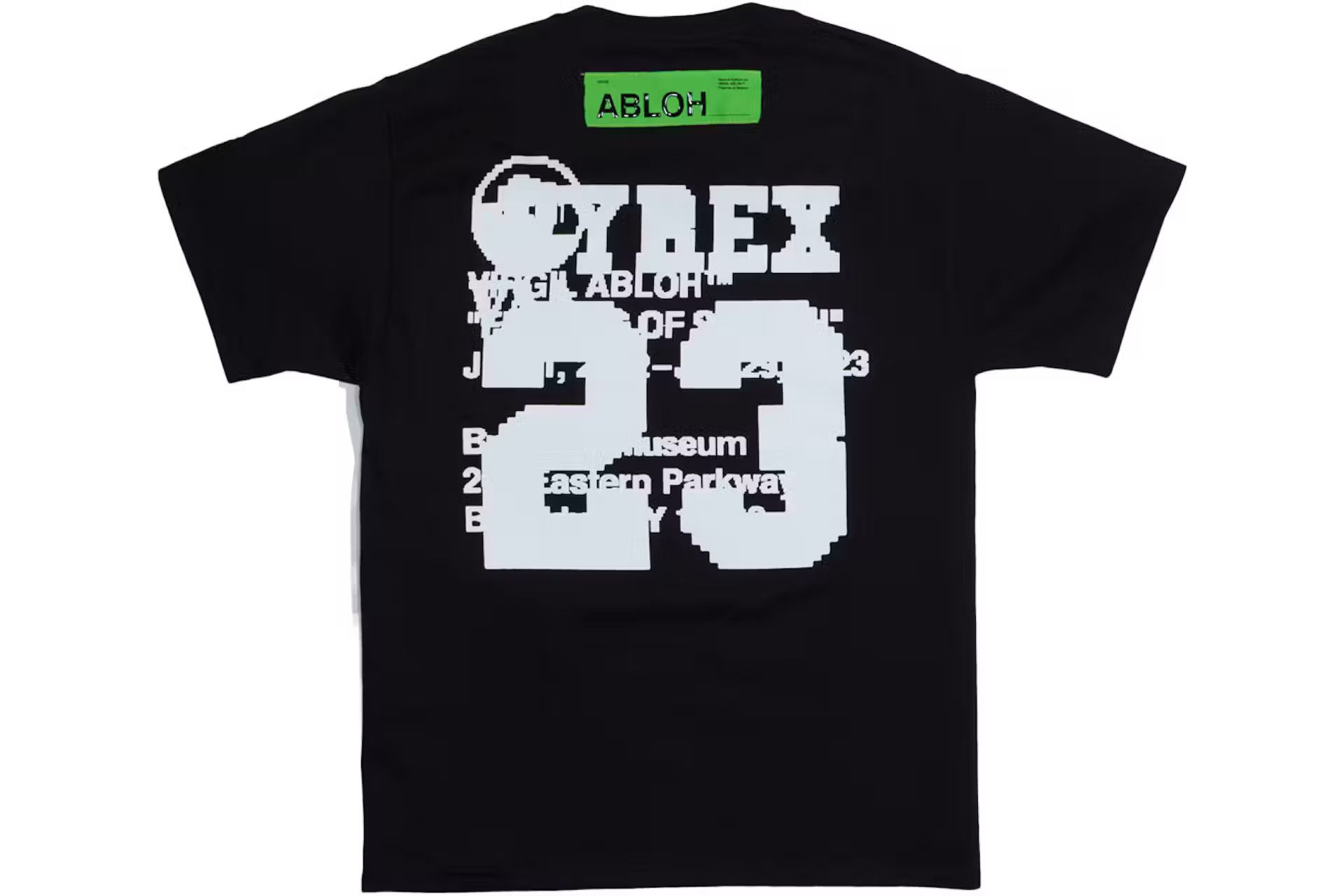 Virgil Abloh Brooklyn Museum Virgil FOS FOS CAT Pyrex Tee Small Size US S / EU 44-46 / 1 - 1 Thumbnail