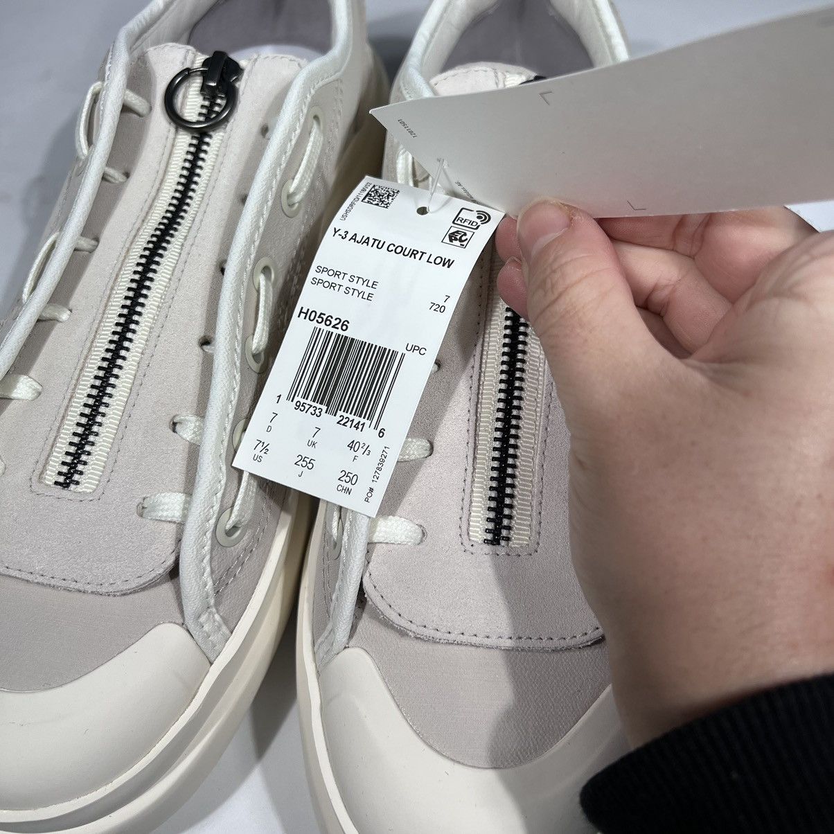 Y-3 Y-3 adidas Yohji Yamamoto Ajatu Court Low Sport Sneakers Size US 7.5 / EU 40-41 - 3 Thumbnail
