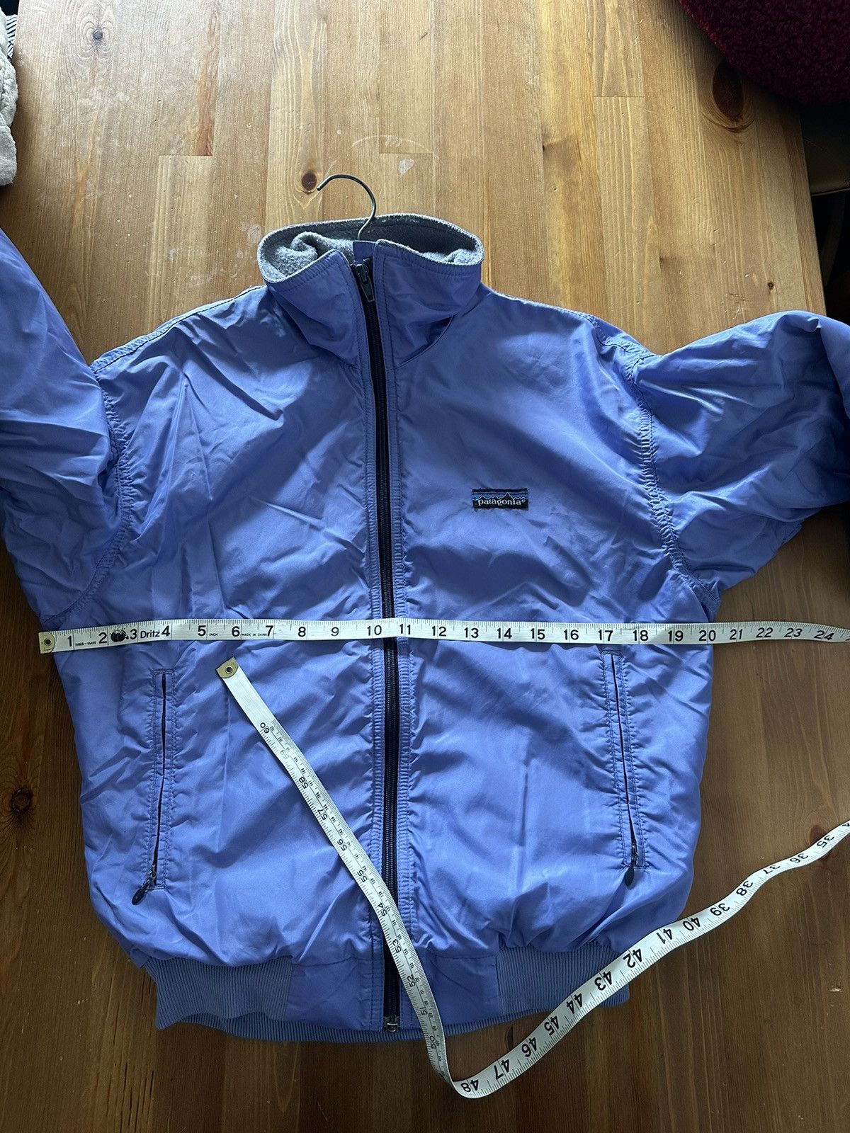 Patagonia READ Vintage Patagonia USA Fleece Lined Nylon Jacket Purple Size XS / US 0-2 / IT 36-38 - 6 Thumbnail