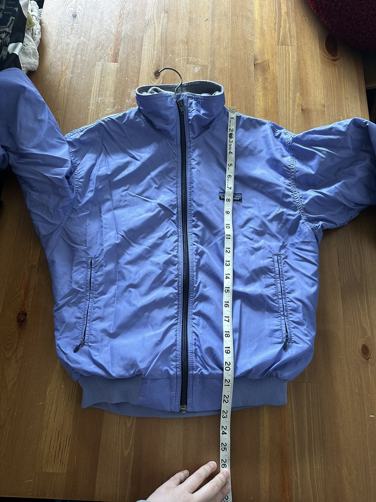 Patagonia READ Vintage Patagonia USA Fleece Lined Nylon Jacket Purple Size XS / US 0-2 / IT 36-38 - 7 Thumbnail