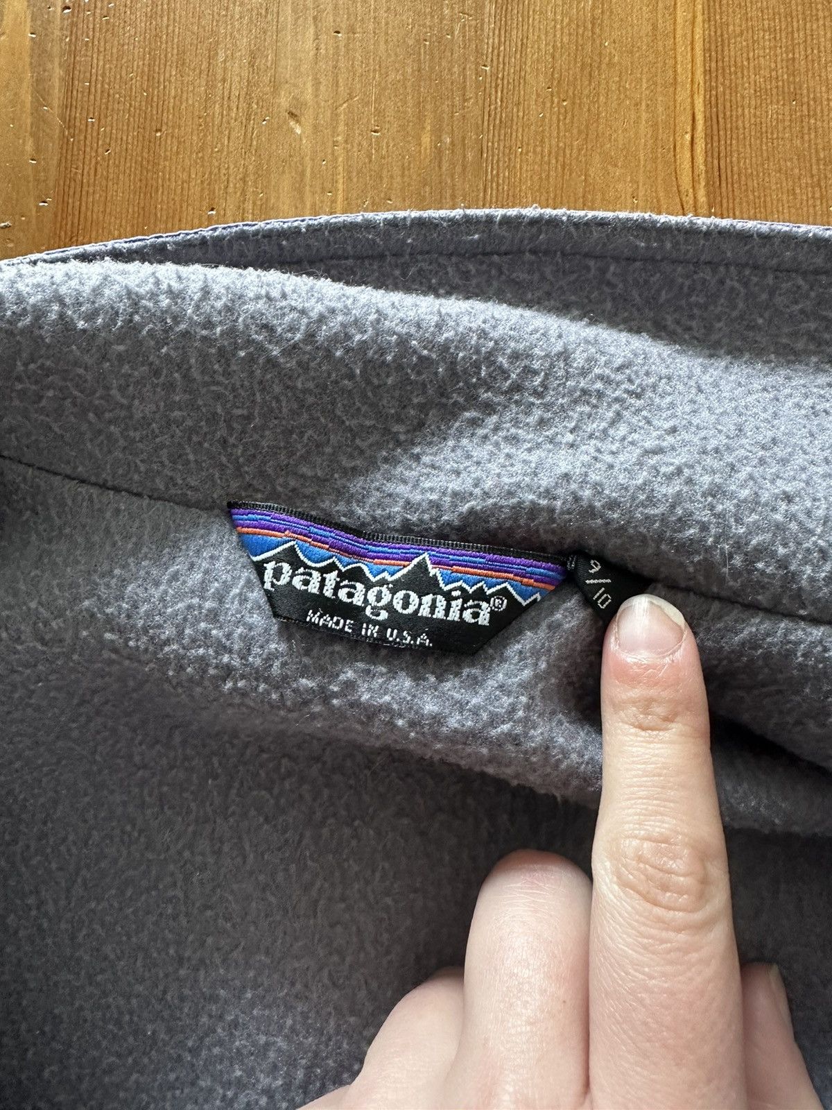 Patagonia READ Vintage Patagonia USA Fleece Lined Nylon Jacket Purple Size XS / US 0-2 / IT 36-38 - 11 Thumbnail