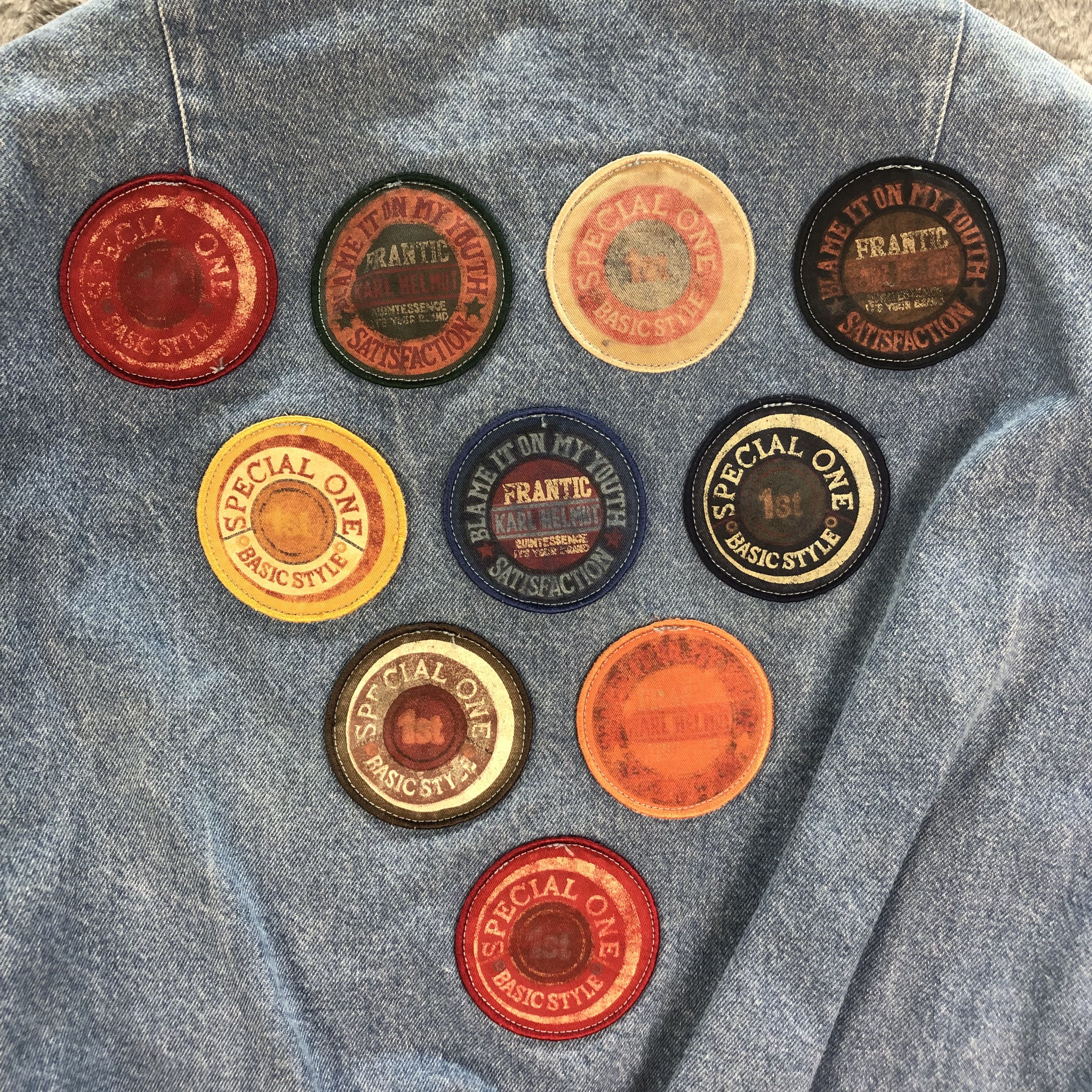 Karl Helmut VINTAGE TRASHED KARL HELMUT DENIM BOMBERS #6546-72 Size US M / EU 48-50 / 2 - 2 Thumbnail