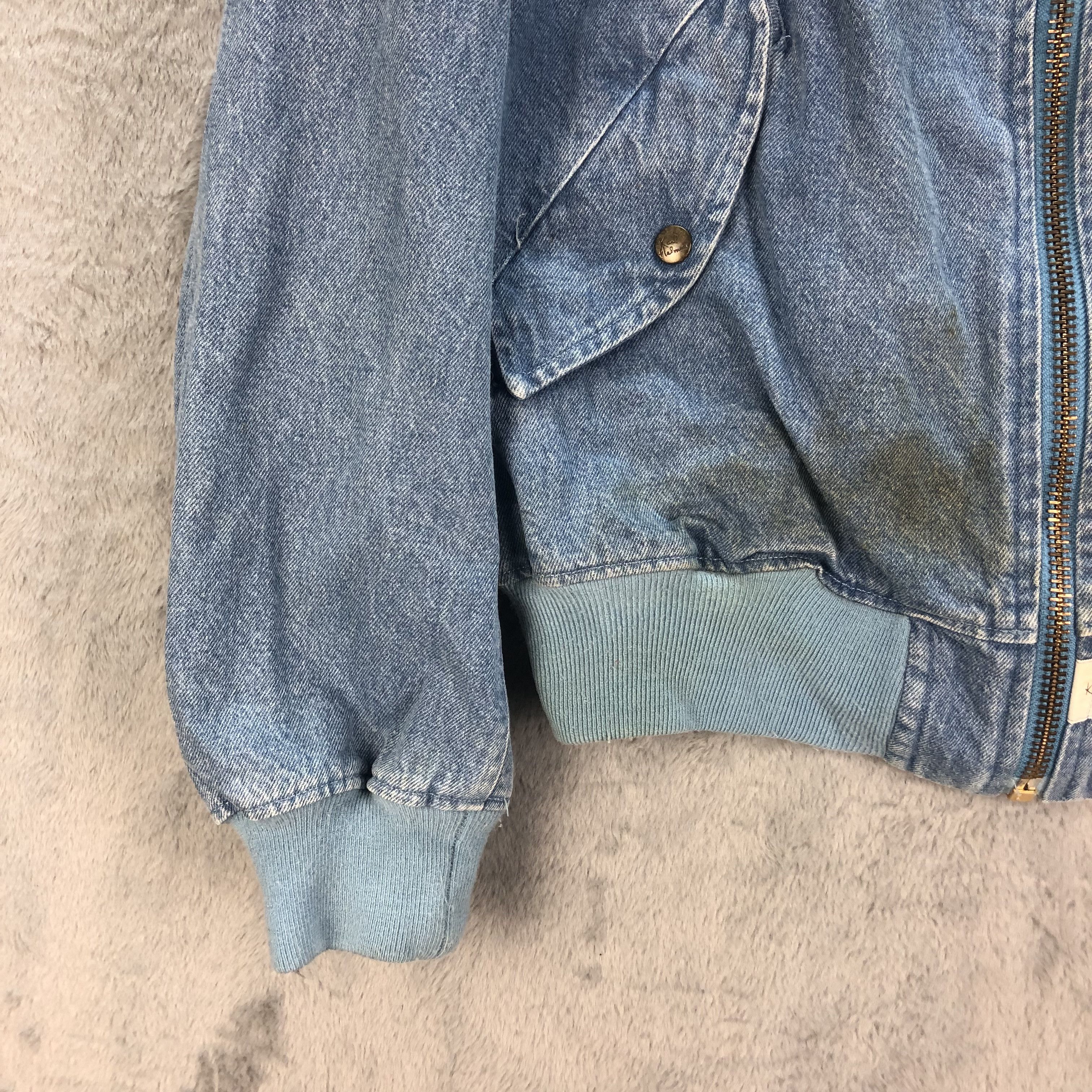 Karl Helmut VINTAGE TRASHED KARL HELMUT DENIM BOMBERS #6546-72 Size US M / EU 48-50 / 2 - 9 Thumbnail