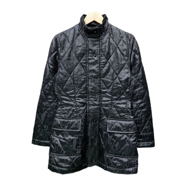 Salvatore Ferragamo Fullprint Quilted Parka
